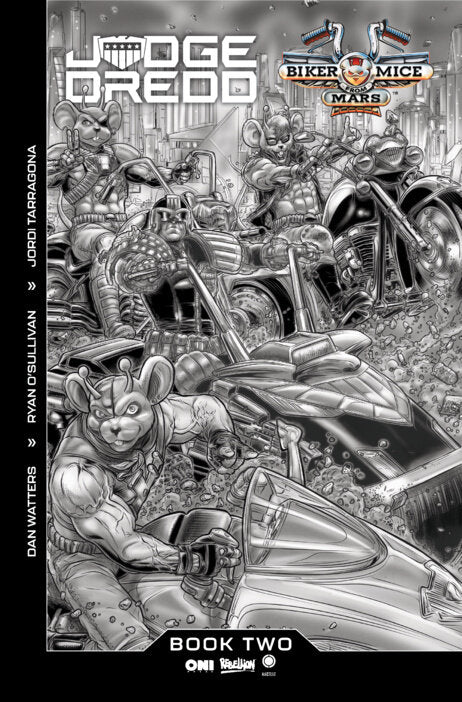 Judge Dredd/Biker Mice from Mars #2 (Cover B Juan José Ryp Var)