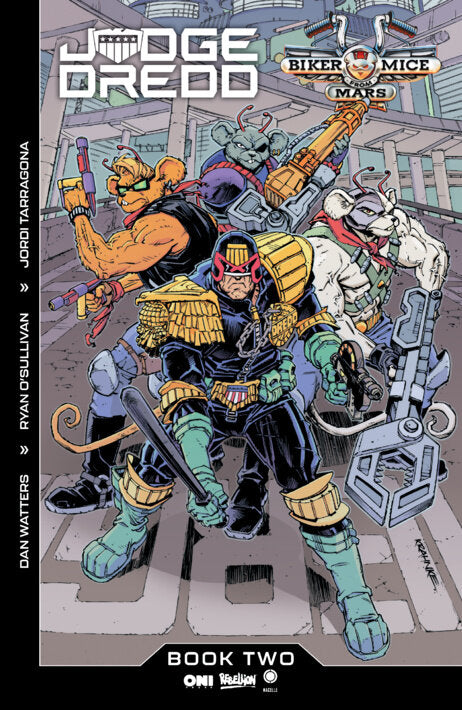 Judge Dredd/Biker Mice from Mars #2 (Cover C Andrew Krahnke Var)