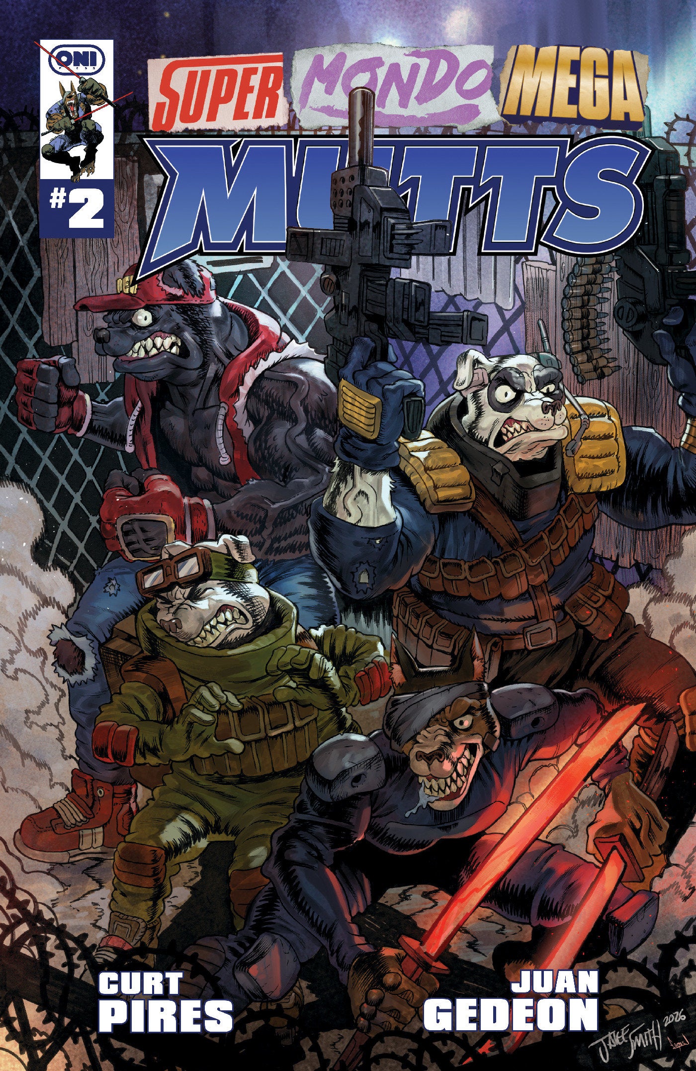 Super Mondo Mega Mutts #2 (SUPER MONDO MEGA MUTTS #2 CVR D JAKE SMITH VAR)