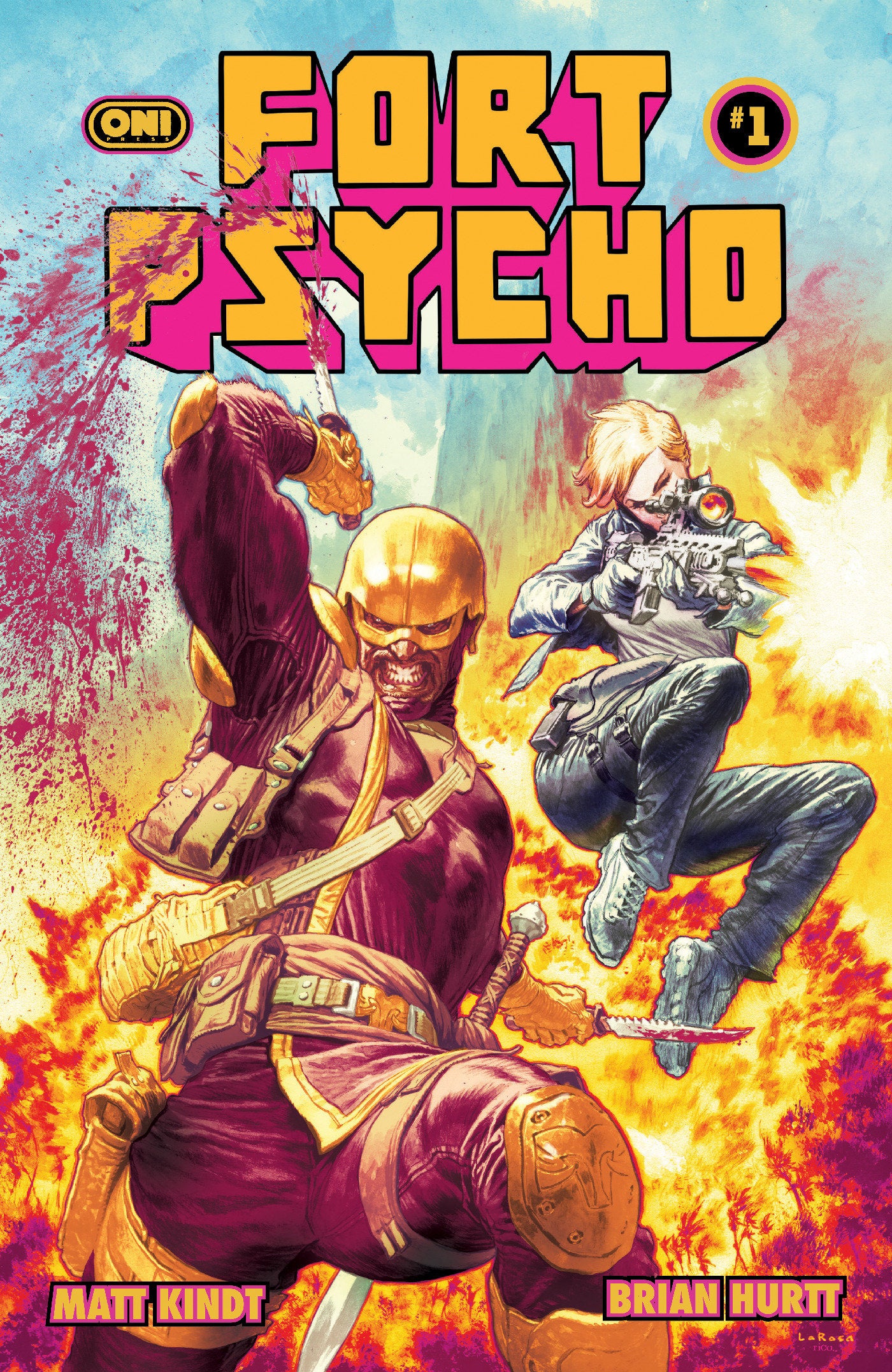 Fort Psycho #1 (FORT PSYCHO #1 CVR B LEWIS LAROSA VAR)