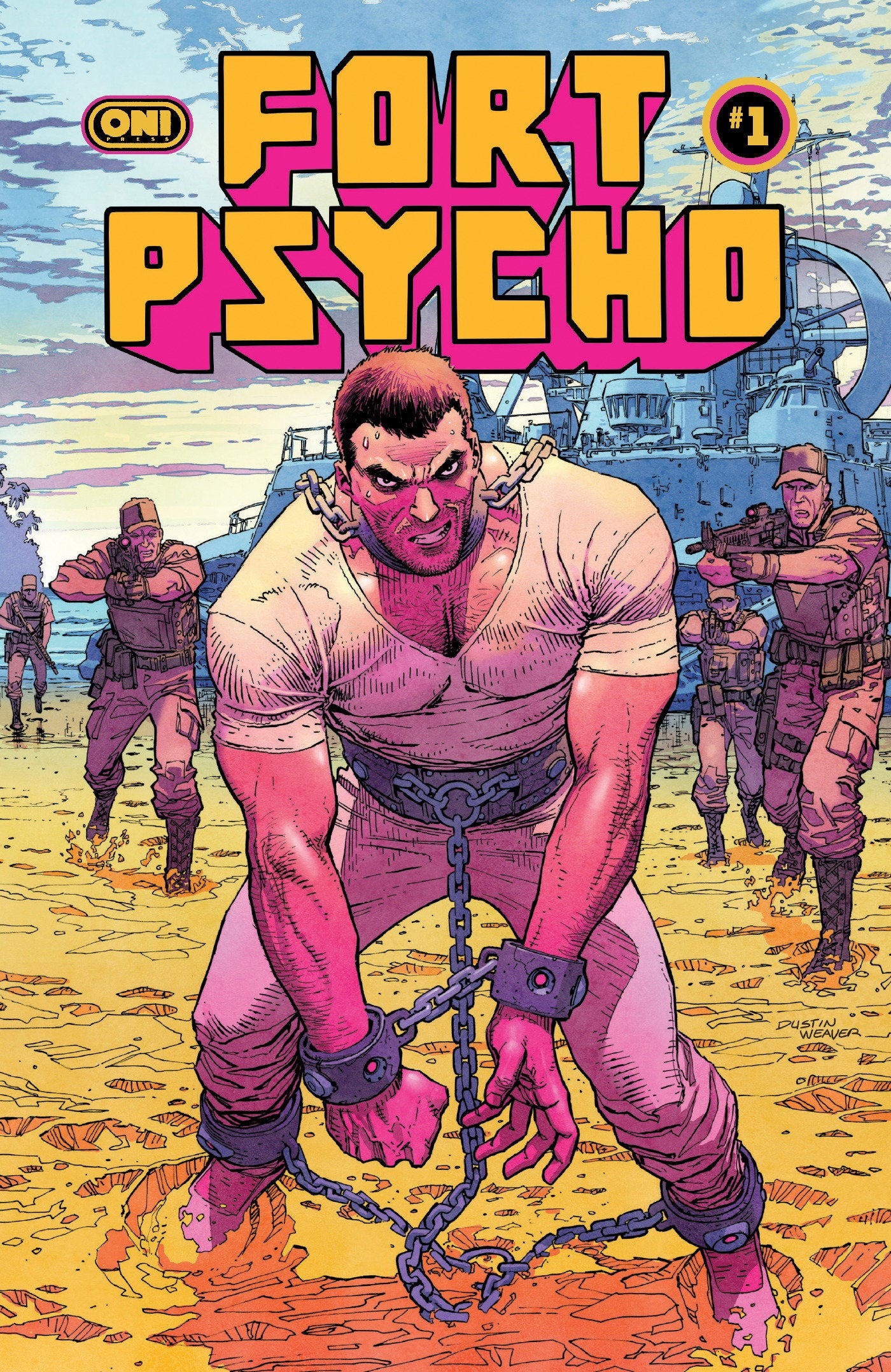 Fort Psycho #1 (FORT PSYCHO #1 CVR C DUSTIN WEAVER VAR)