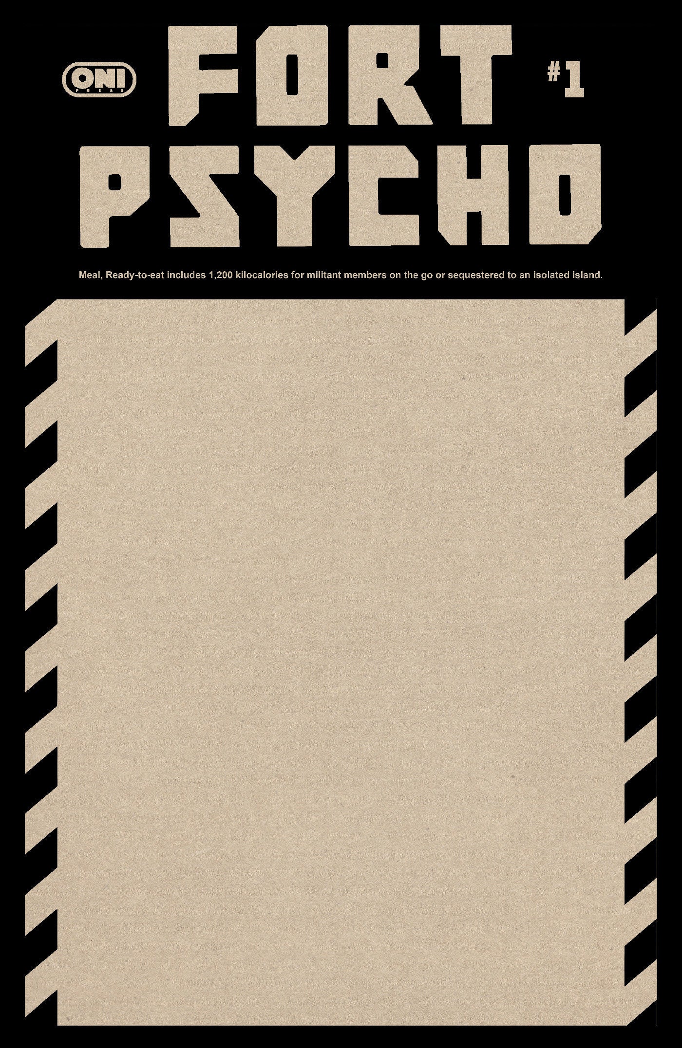 Fort Psycho #1 (FORT PSYCHO #1 CVR E BLANK SKETCH VAR)