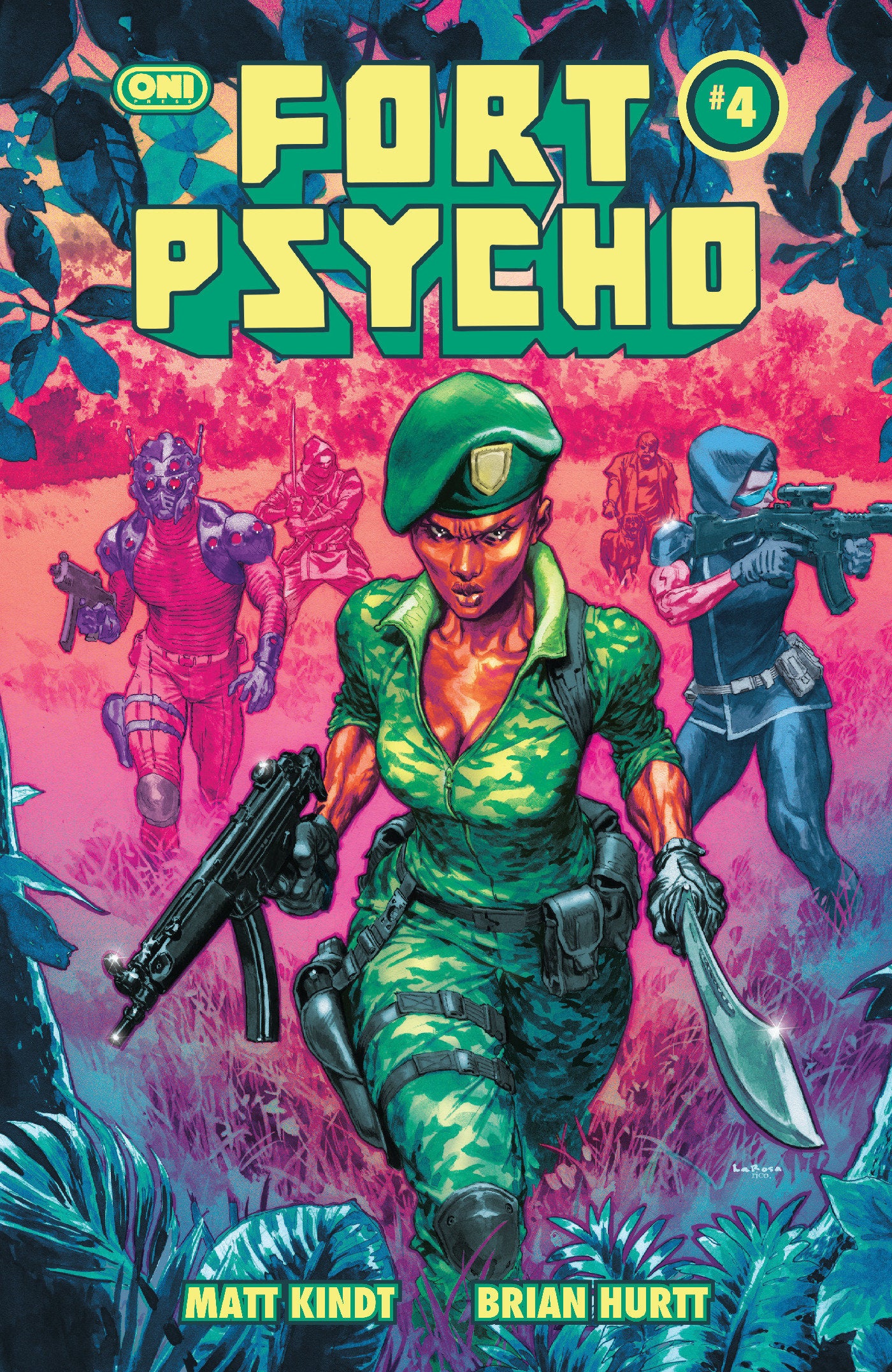 Fort Psycho #4 (Cover B Lewis LaRosa Var)