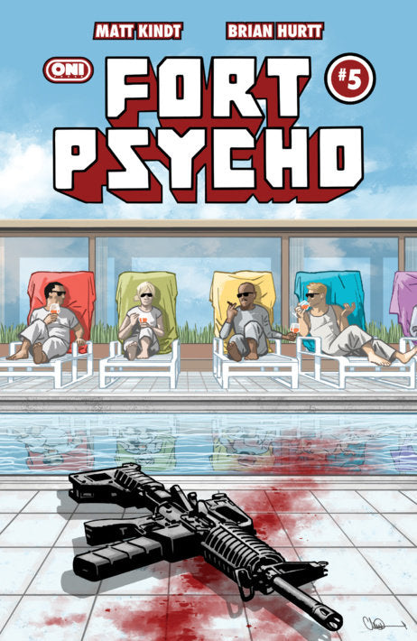 Fort Psycho #5 (Cover C Charlie Adlard Var)
