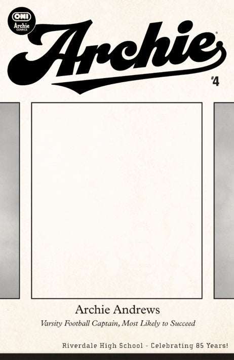 Archie #4 (Cover F Riverdale Yearbook Blank Sketch Var)