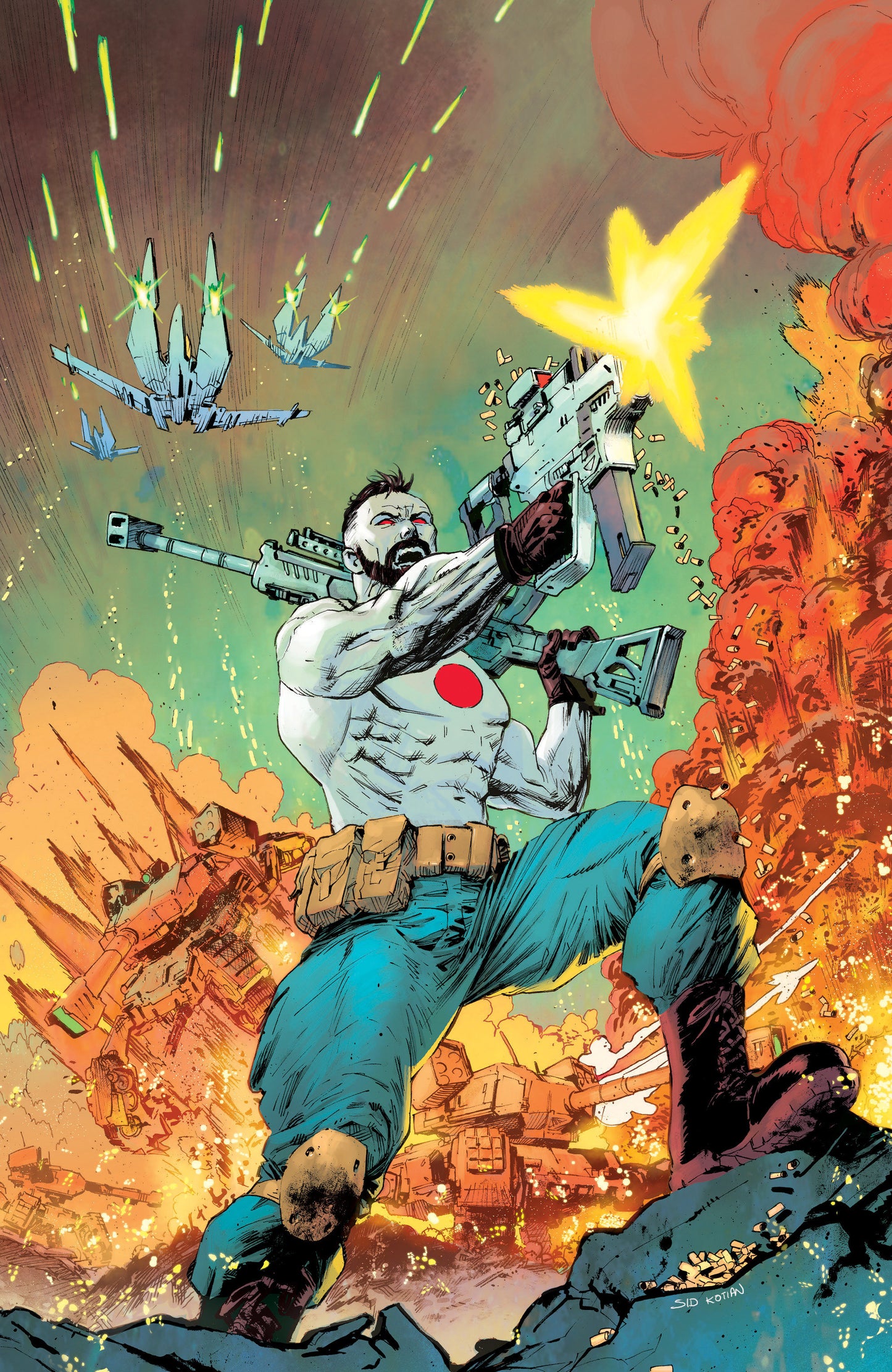 Valiant Beyond: Bloodshot #5 (--Man Made Hell #2 Variant D (Kotian Full Art))