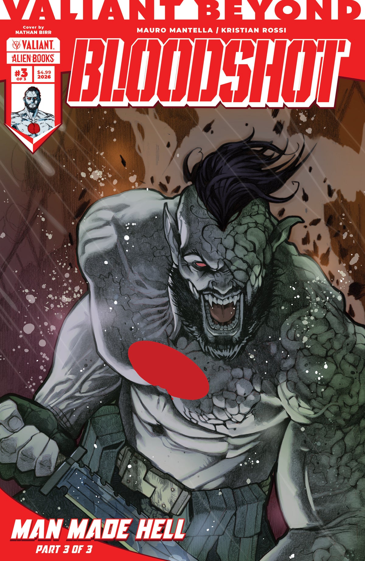 Valiant Beyond: Bloodshot #6 (--Man Made Hell #3 Variant B (Birr))