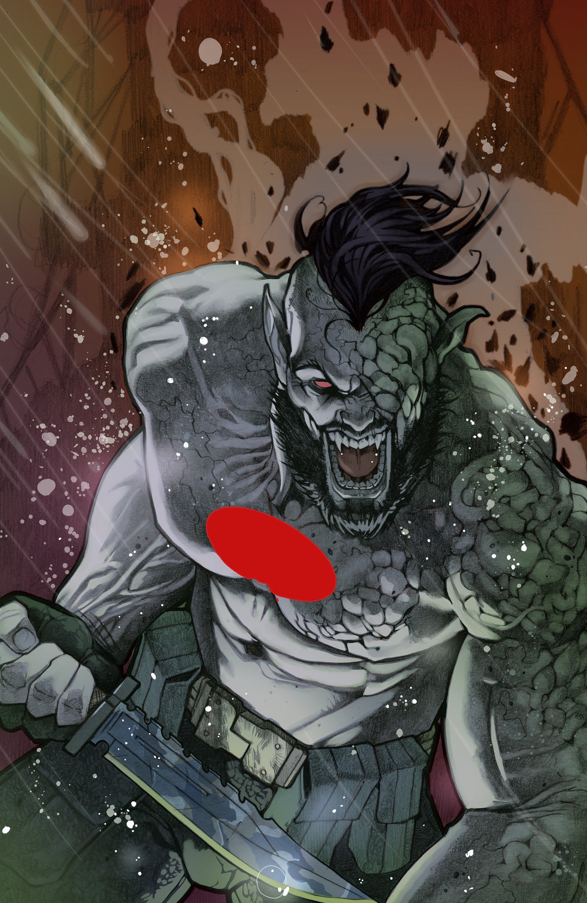 Valiant Beyond: Bloodshot #6 (--Man Made Hell #3 Variant D (Birr Full Art))
