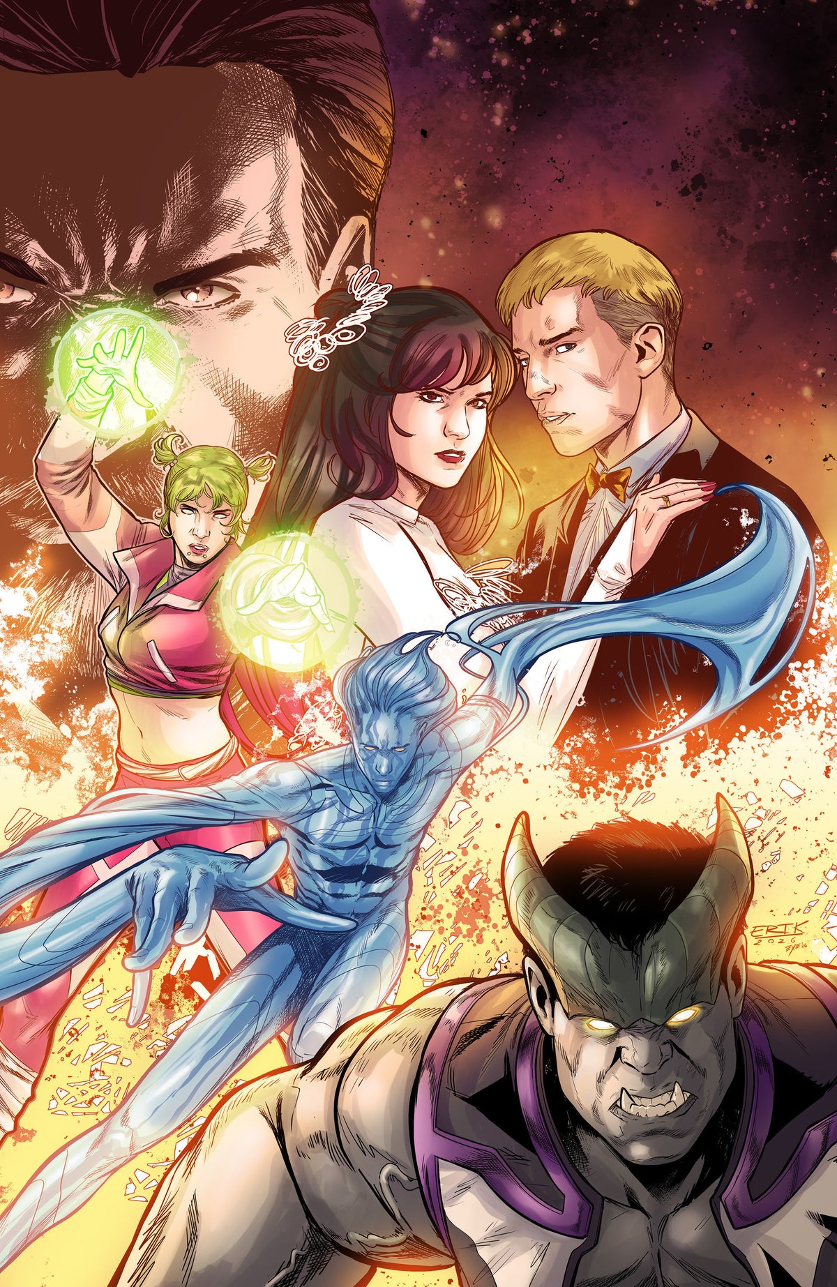 Valiant Beyond: All New Harbinger #9 (Valiant Beyond: All-New Harbinger Finale--The Wedding Variant C (Tamayo Full Art))