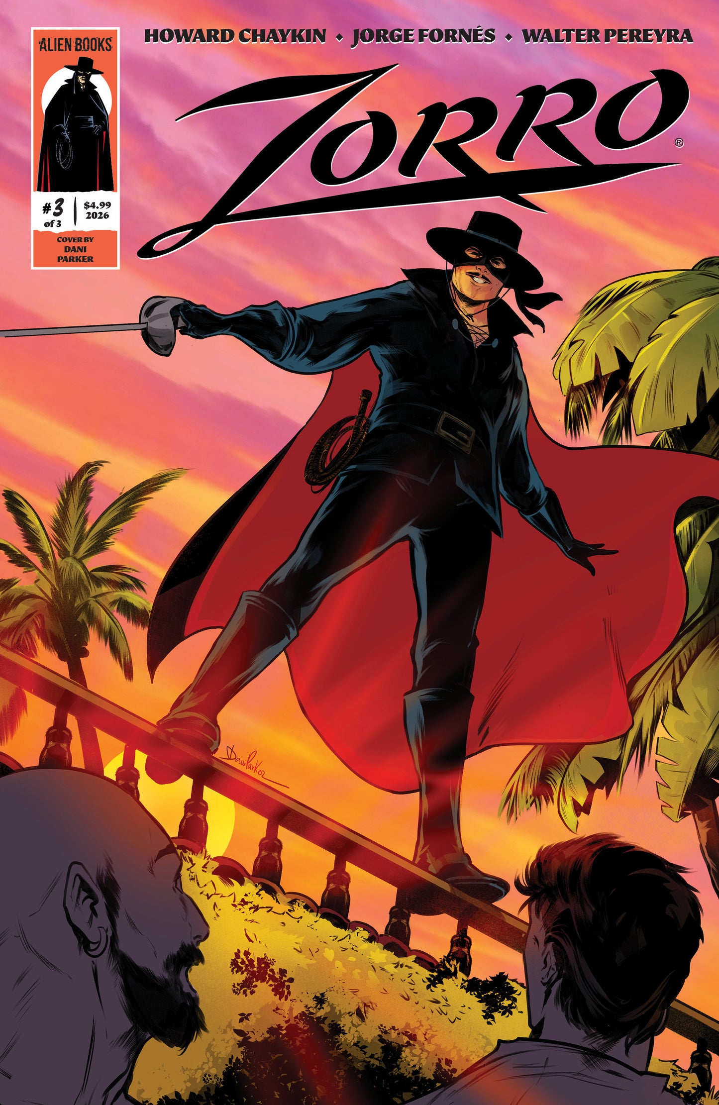Zorro #3 (Variant B (Parker))