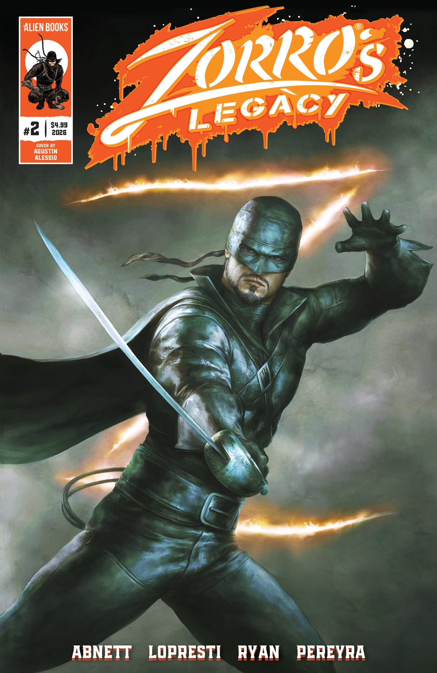 Zorro's Legacy #2 (Variant C (Alessio))