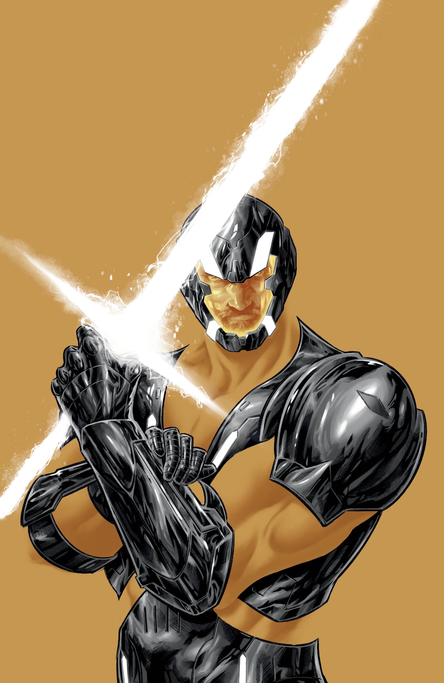 X-O Manowar: Black, White & Gold #1 (Variant C (Fajardo Full Art))