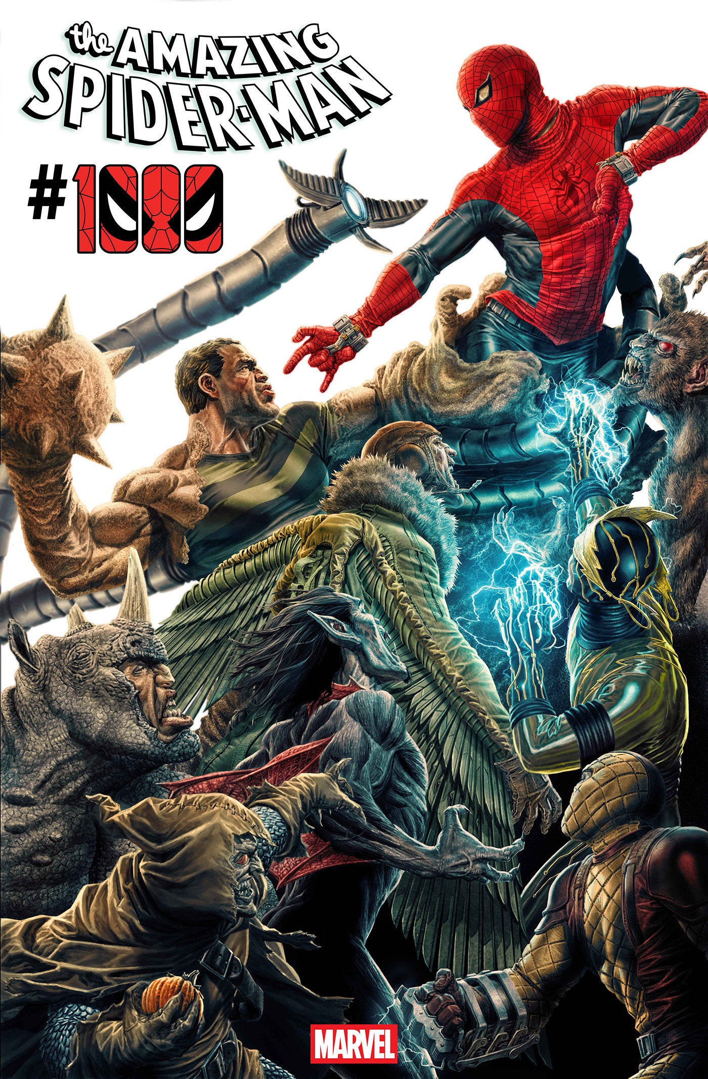 THE AMAZING SPIDER-MAN #1000 (AMAZING SPIDER-MAN #1000 LEE BERMEJO AMAZING VISIONS)