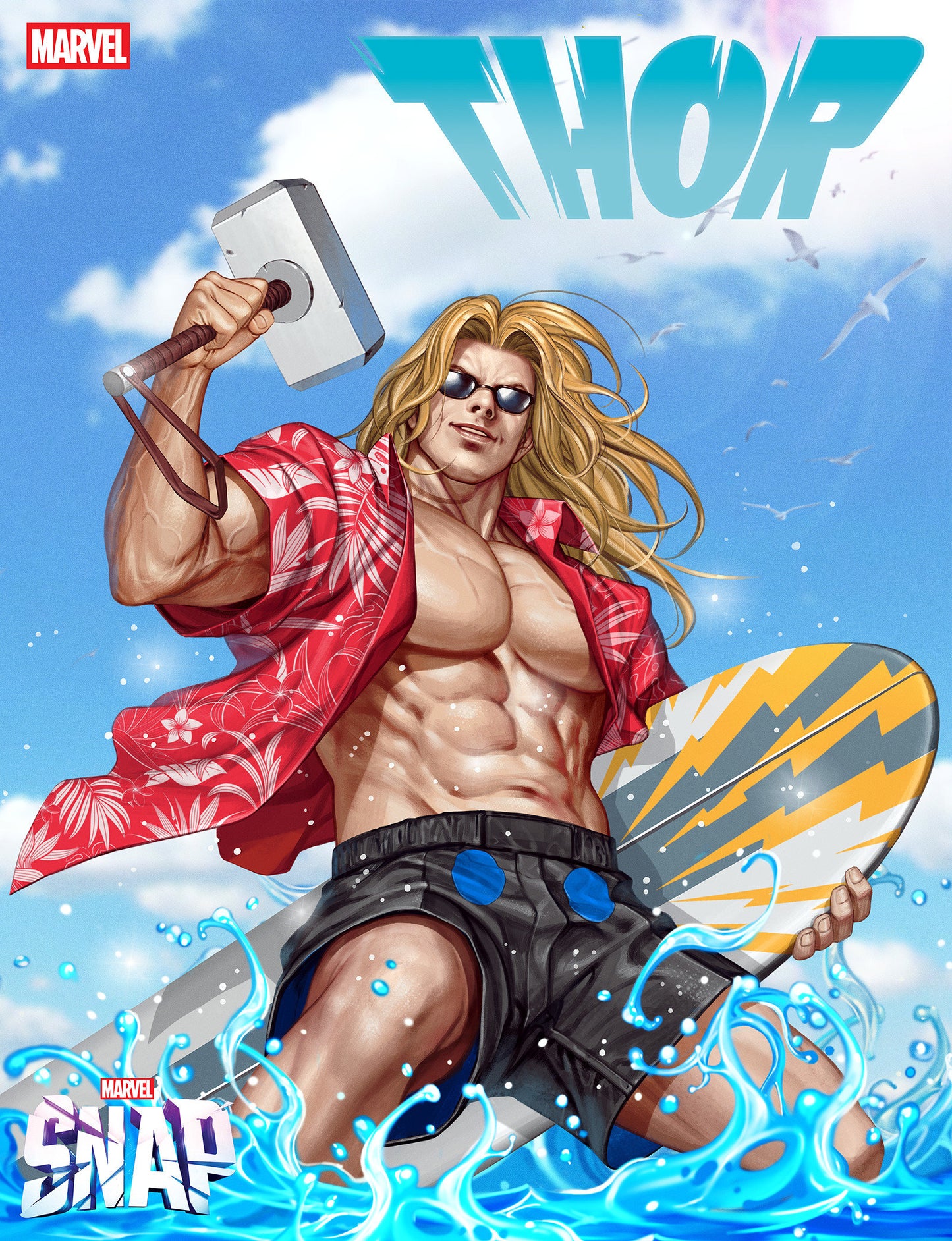 THOR #800 (INHYUK LEE MARVEL SNAP SWIMSUIT)