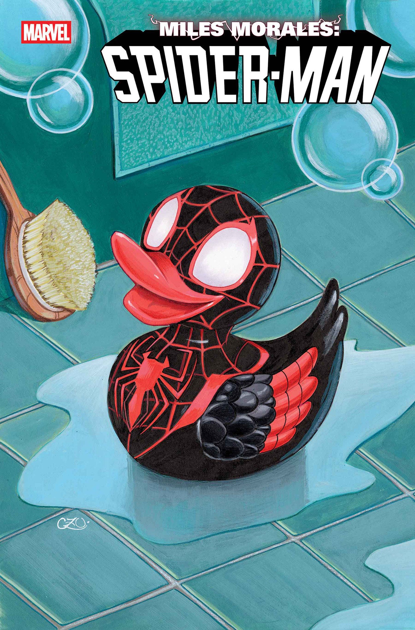 MILES MORALES: SPIDER-MAN #1 (CHRISSIE ZULLO MARVEL DUCK)