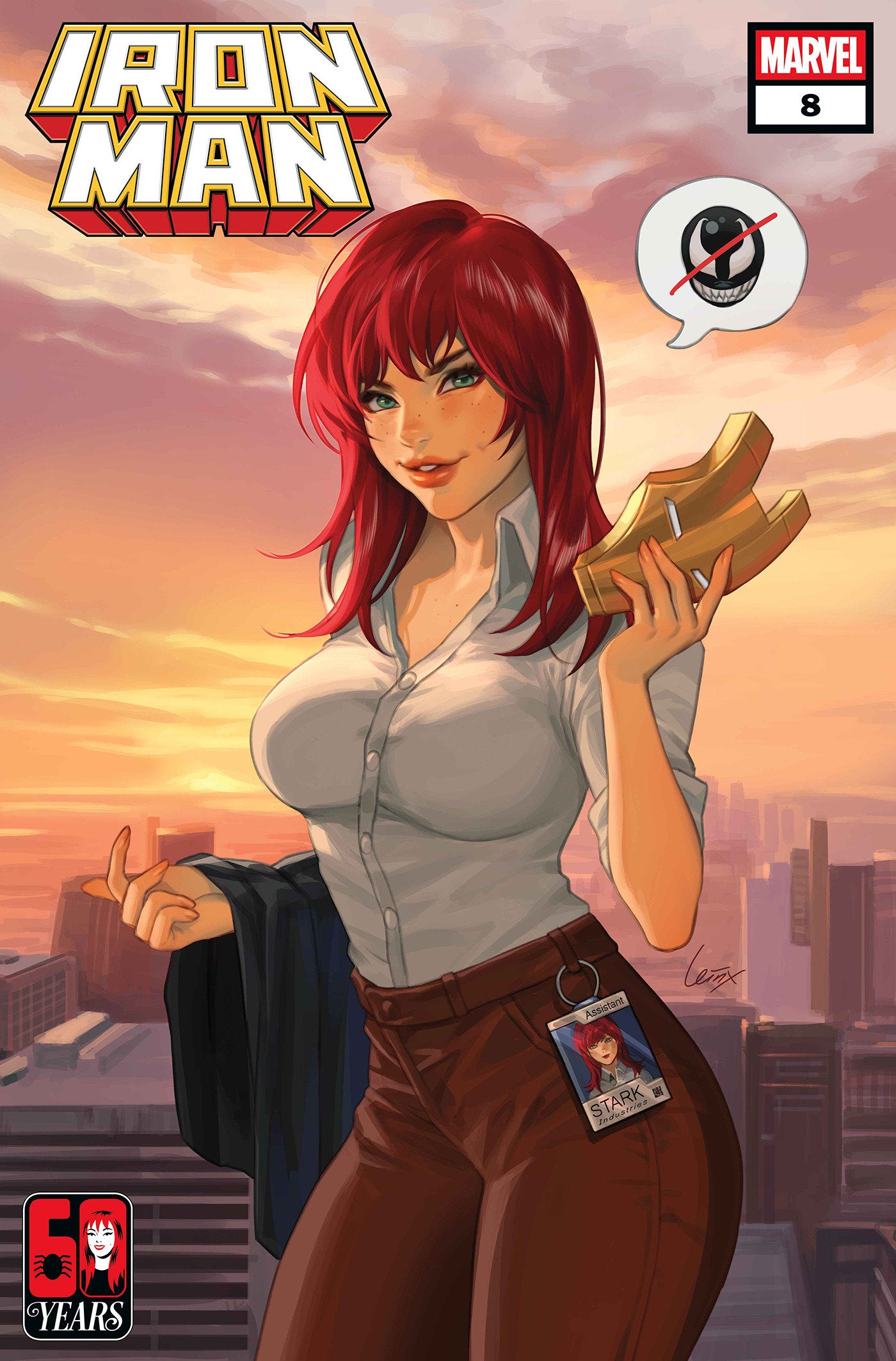 IRON MAN #8 (LEIRIX MARY JANE WATSON)