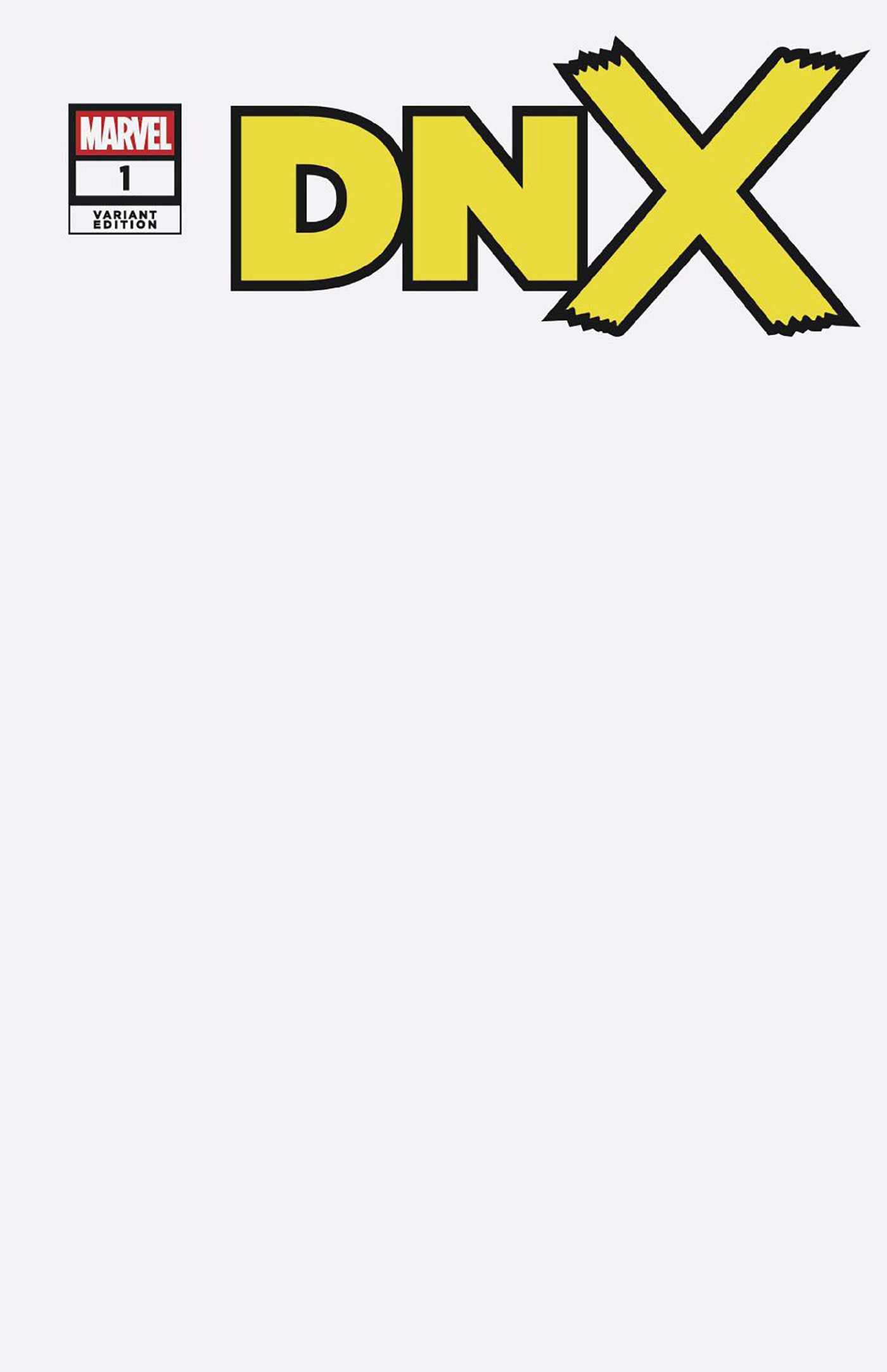 DNX #1 (BLANK COVER VARIANT A)