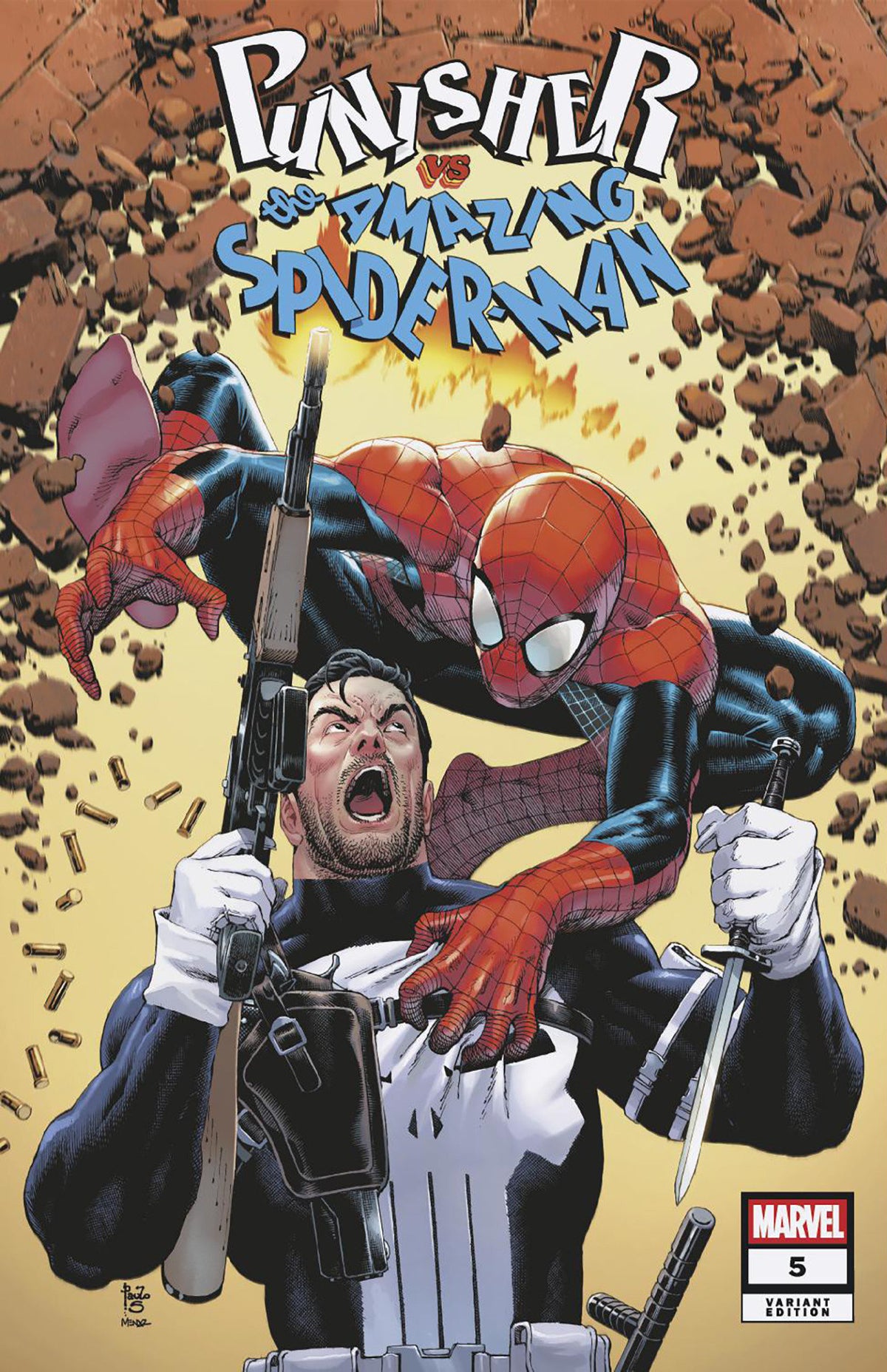 PUNISHER VS. SPIDER-MAN #5 (PAULO SIQUEIRA)
