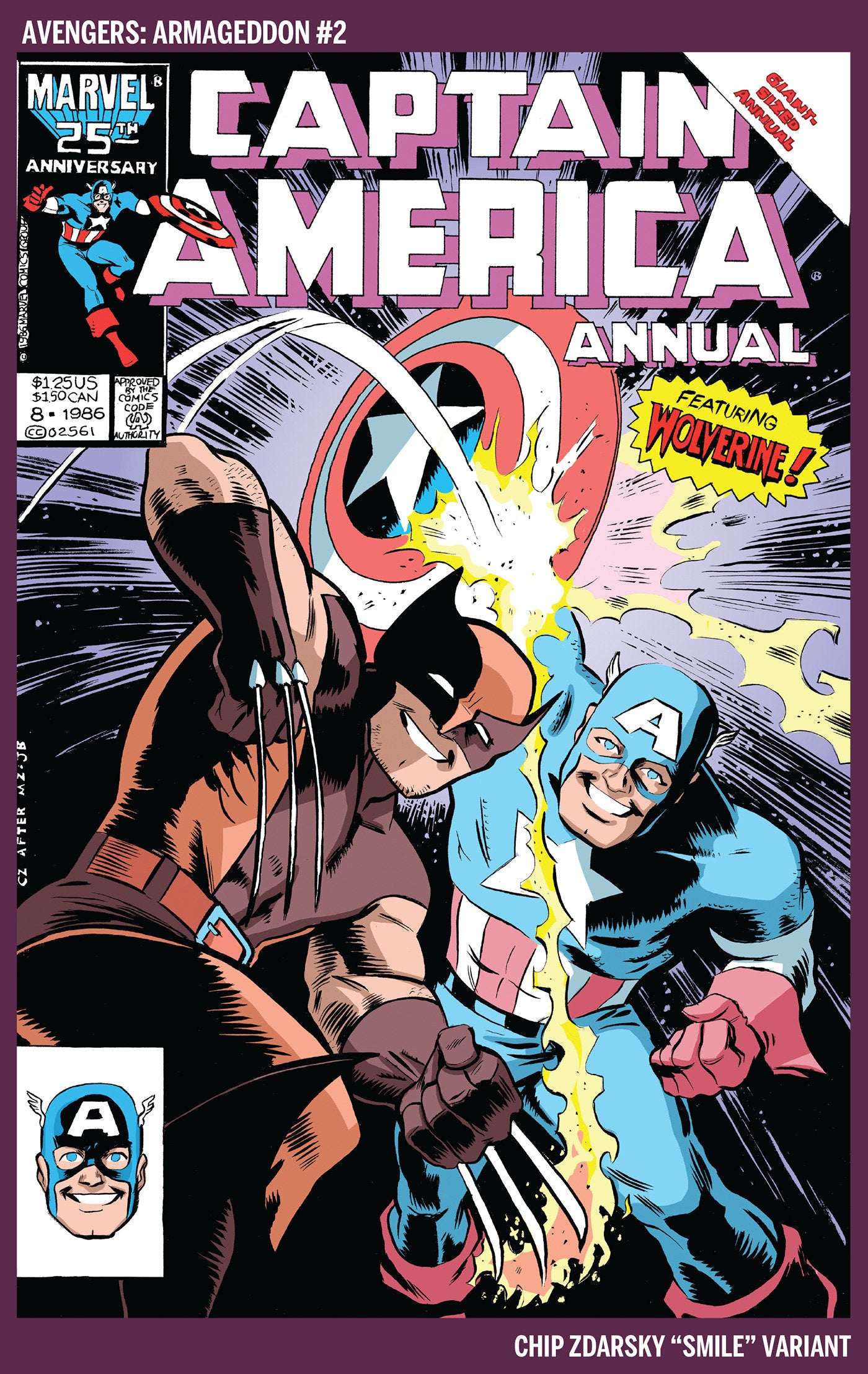 AVENGERS: ARMAGEDDON #2 (CHIP ZDARSKY SMILE)