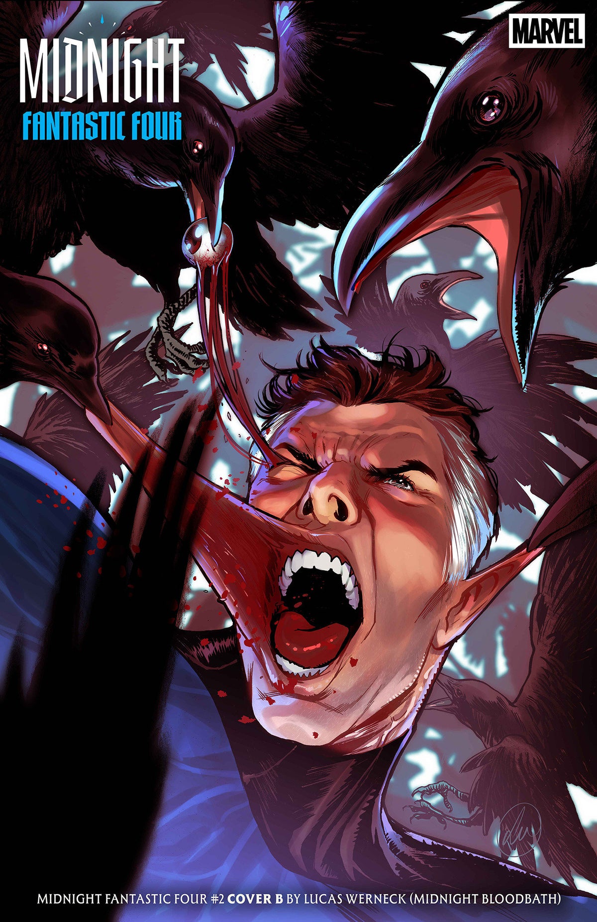 MIDNIGHT FANTASTIC FOUR #2 (COVER B LUCAS WERNECK MIDNIGHT BLOODBATH)