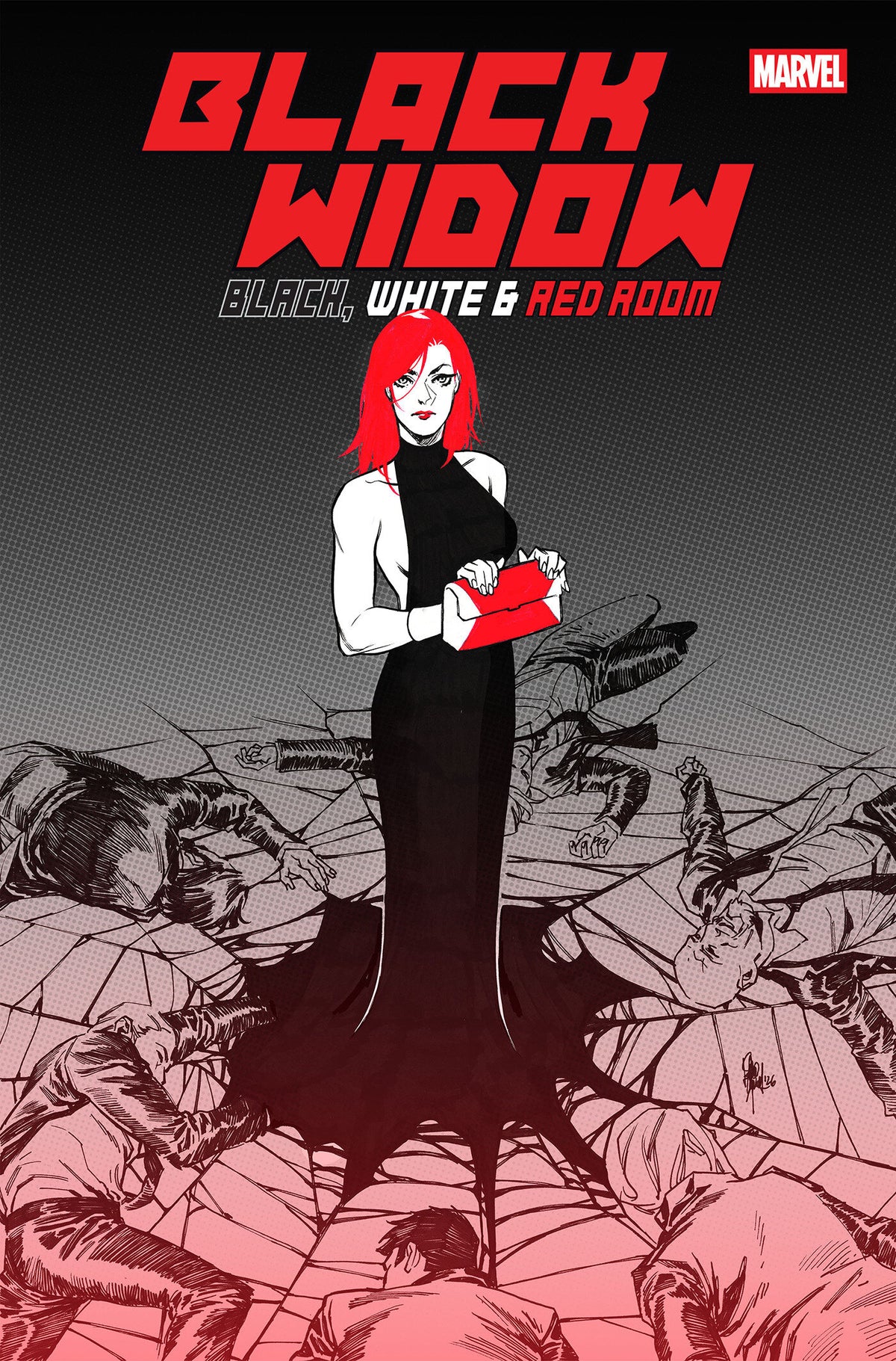 BLACK WIDOW: BLACK, WHITE & RED ROOM #2