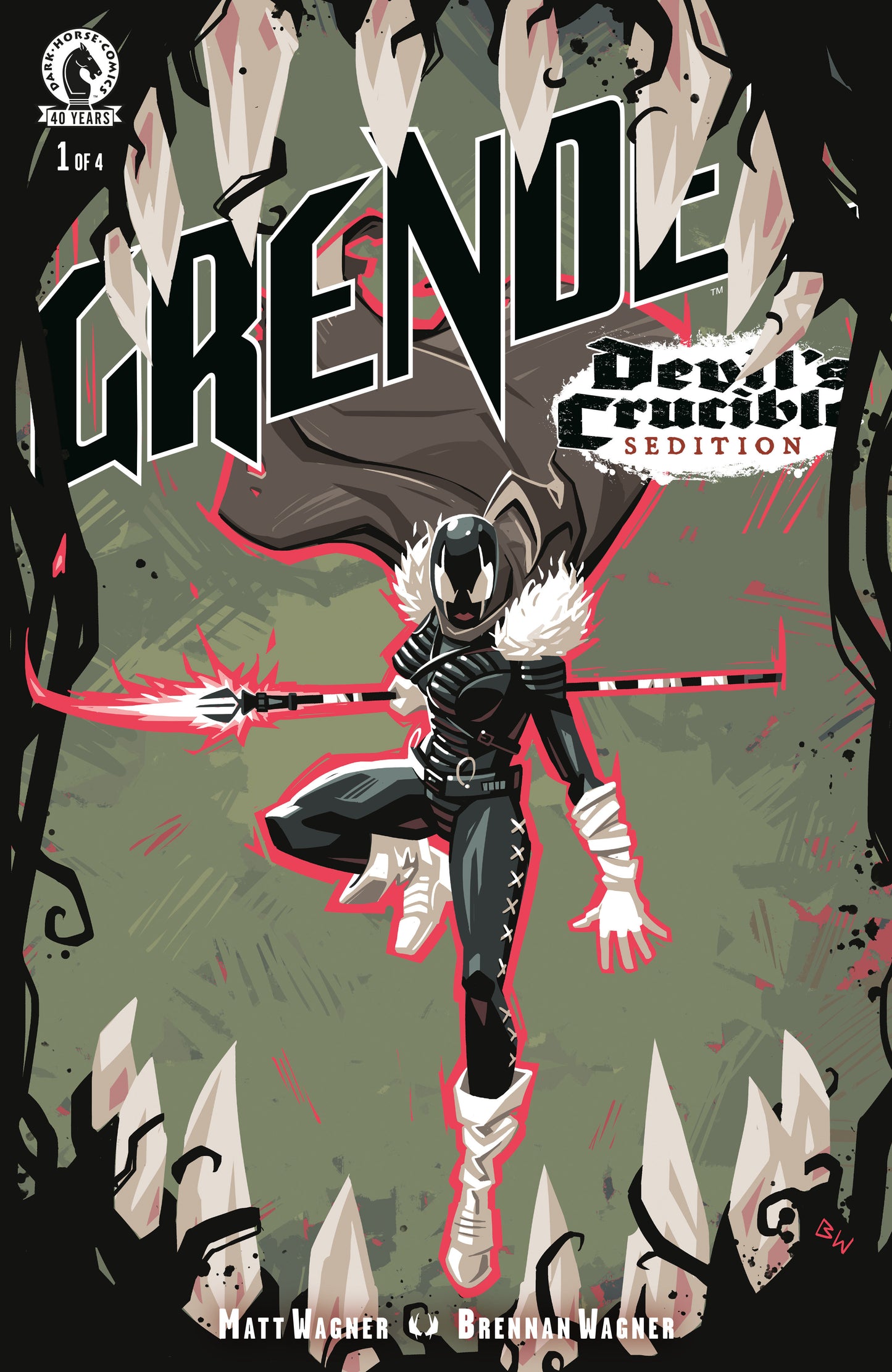 Grendel: Devil's Crucible-Sedition #1 (Grendel: Devil's Crucible--Sedition #1 (CVR B) (Brennan Wagner))