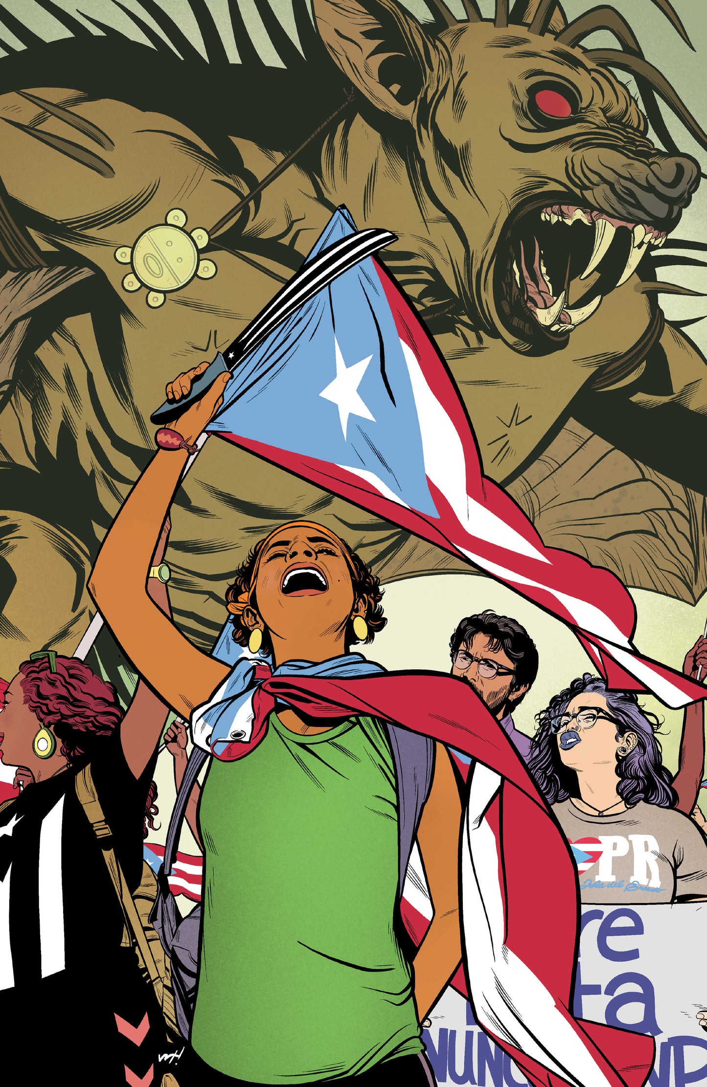 The Beast of Boriken #4 ((CVR B) (Wilfredo Torres))
