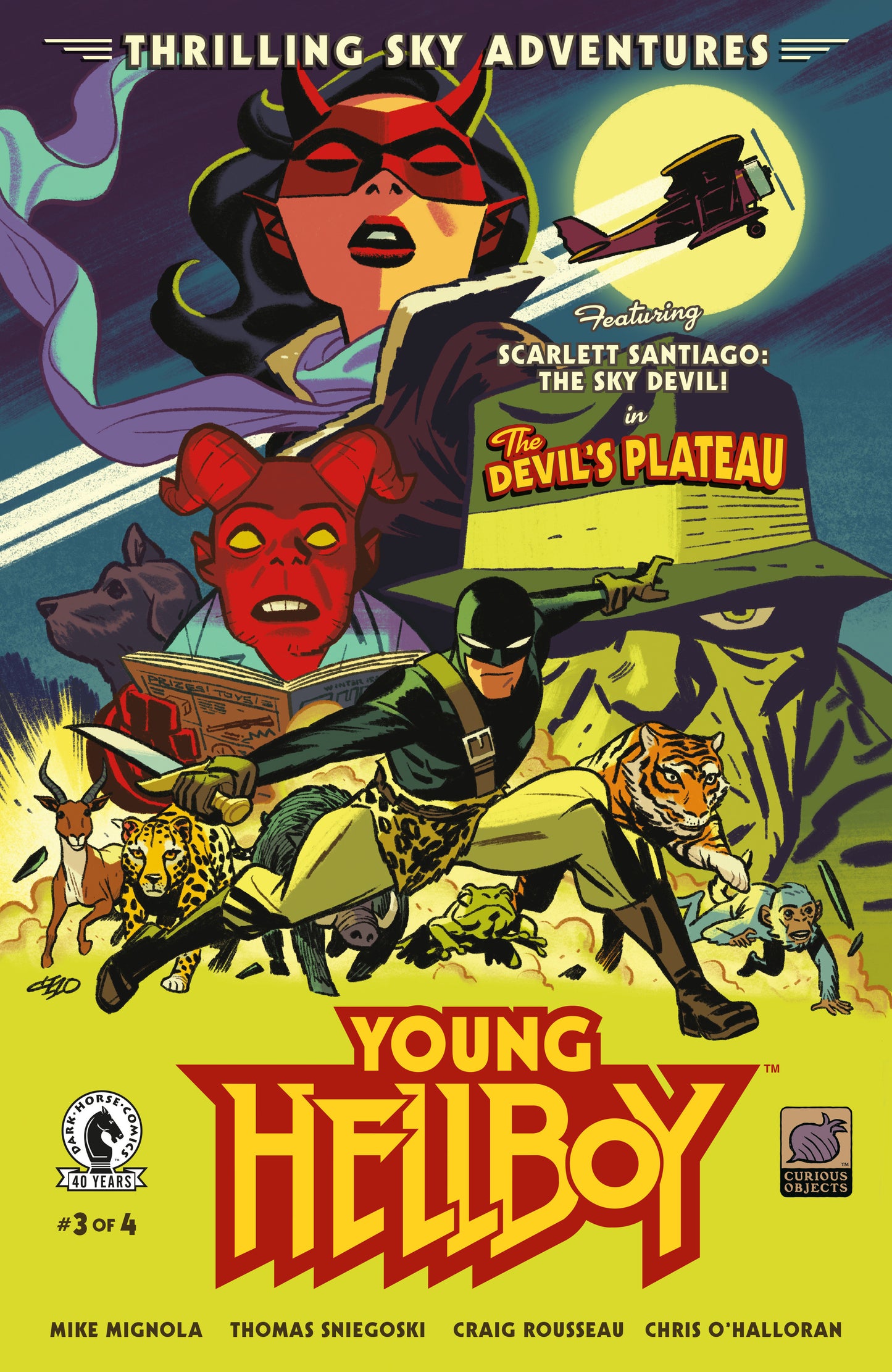 Young Hellboy: Thrilling Sky Adventures #3 ((CVR B) (Michael Cho))