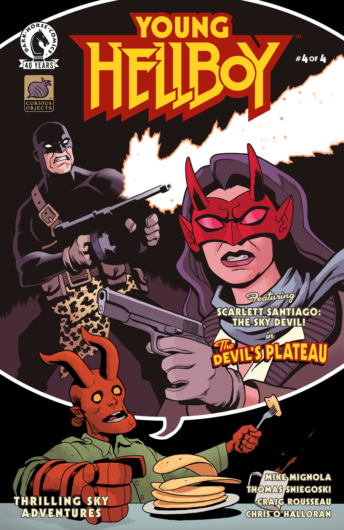 Young Hellboy: Thrilling Sky Adventures #4 ((CVR B) (Ben Stenbeck))