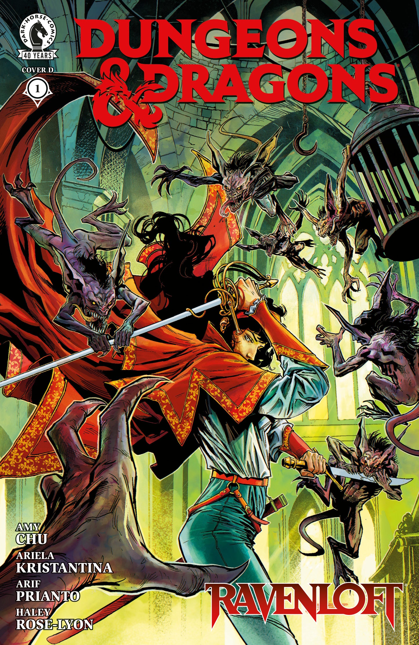 Dungeons & Dragons: Reavenloft #1 (Dungeons & Dragons: Ravenloft #1 (CVR D) (Todor Hristov))