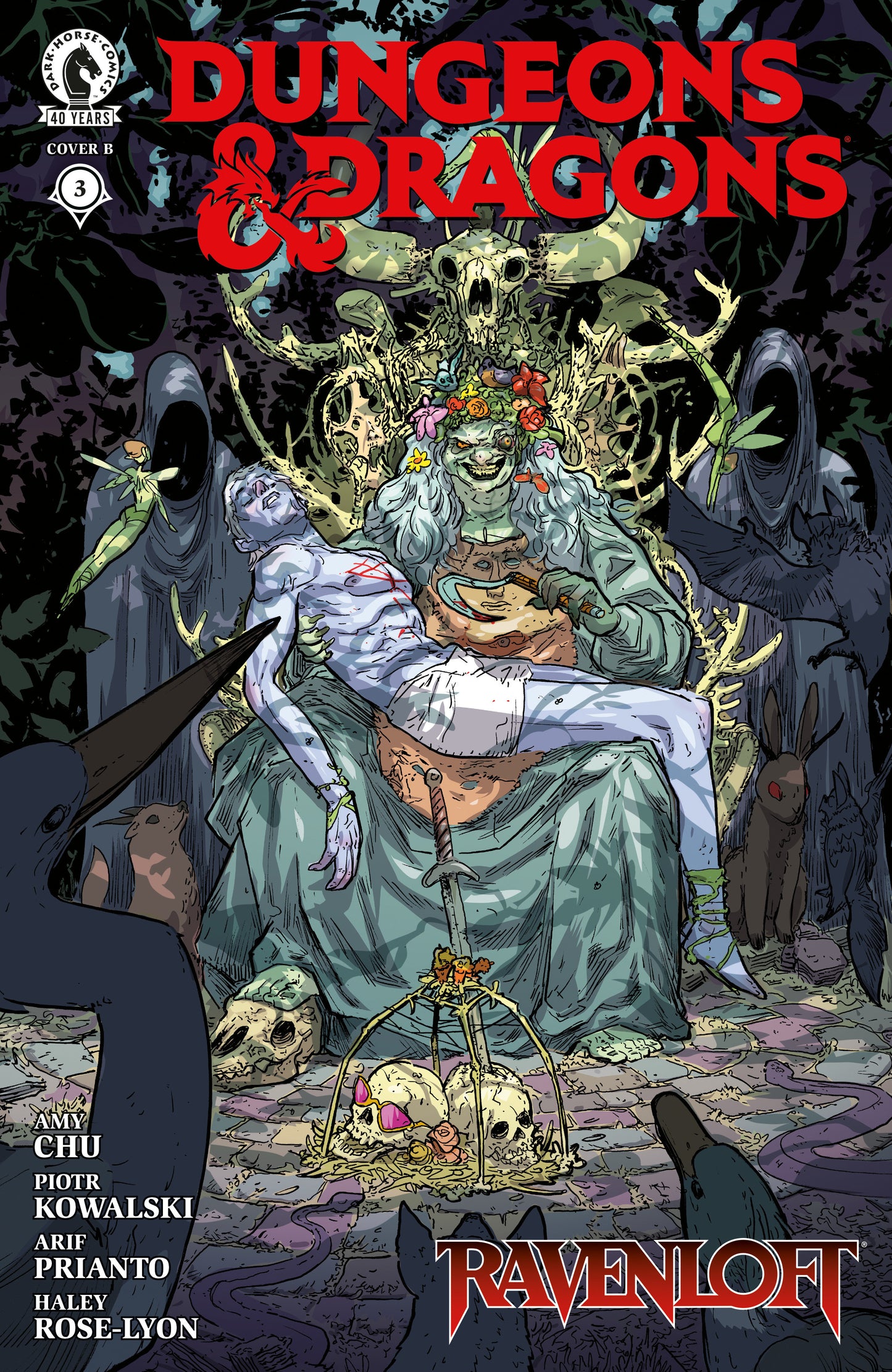 Dungeons & Dragons: Reavenloft #3 (Dungeons & Dragons: Ravenloft #3 (CVR B) (Riley Rossmo))