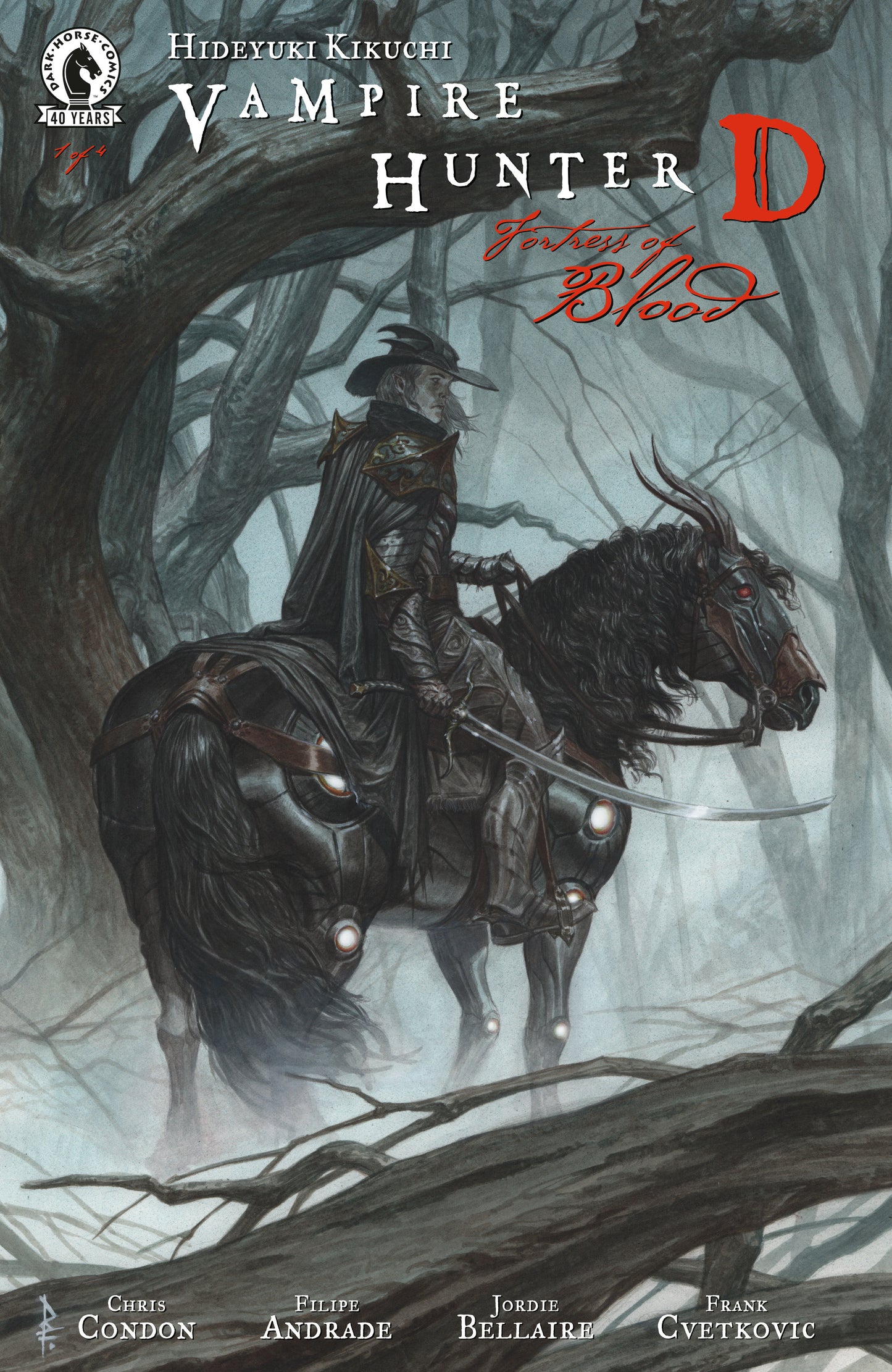 Vampire Hunter D: Fortress of Blood #1 ((CVR B) (Riccardo Federici))