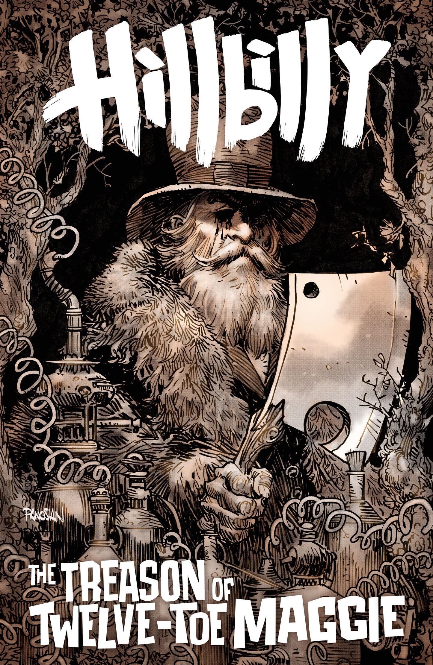 Hillbilly: The Treason of Twelve-Toe Maggie #2 ((CVR B) (Dan Panosian))