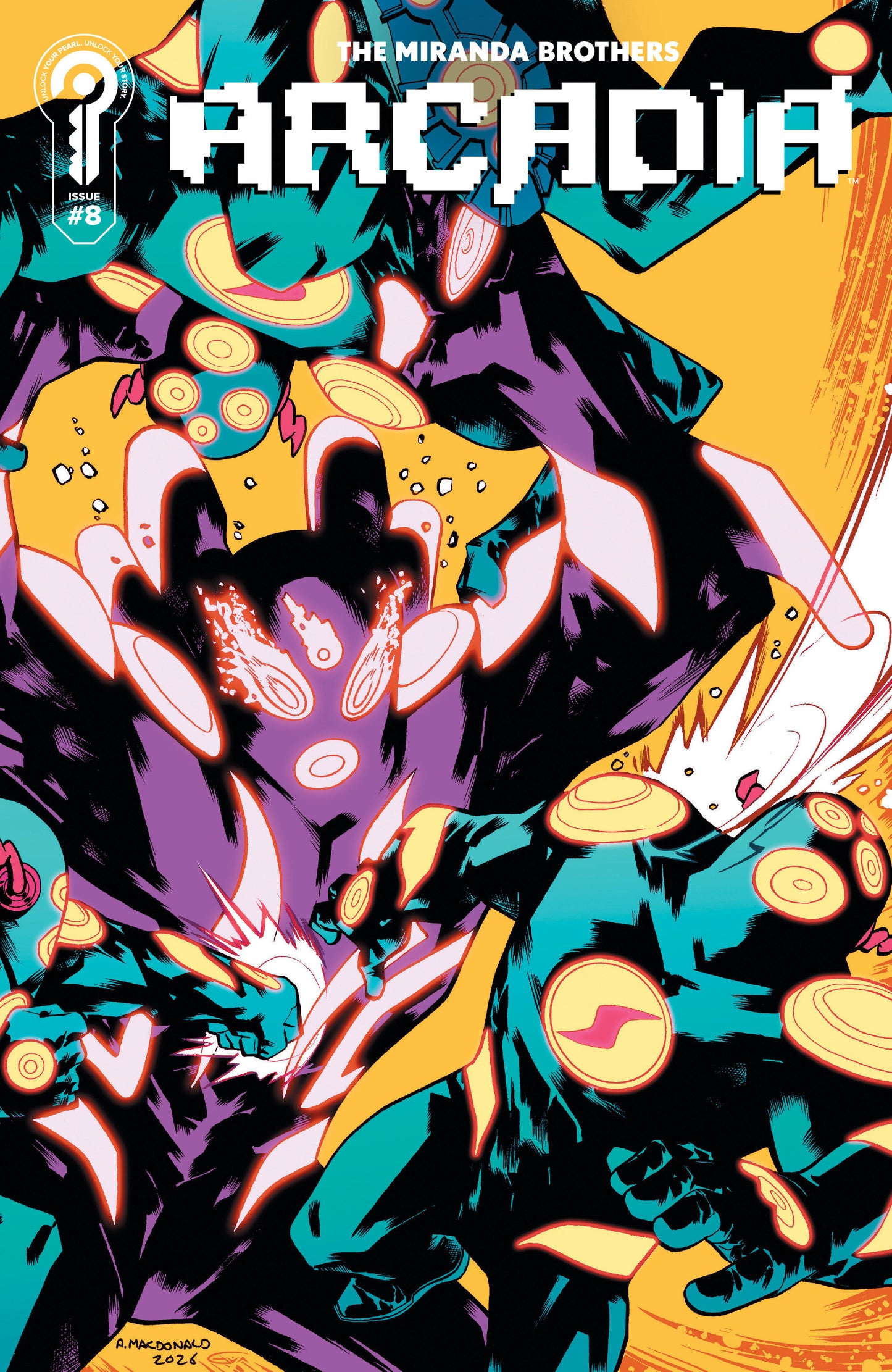 Arcadia #8 (Cover B Andy MacDonald)