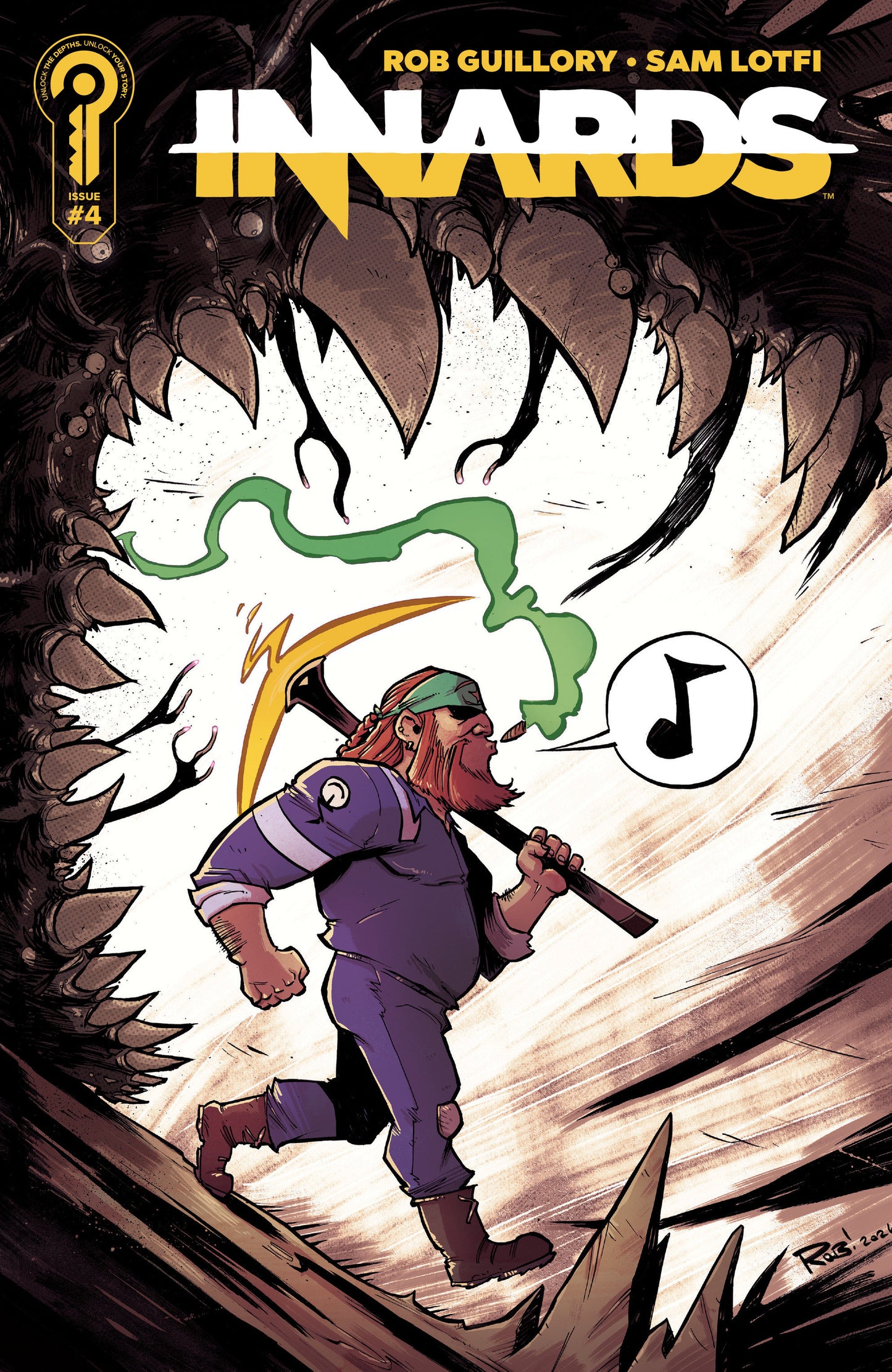 Innards #4 (Cover B Rob Guillory)