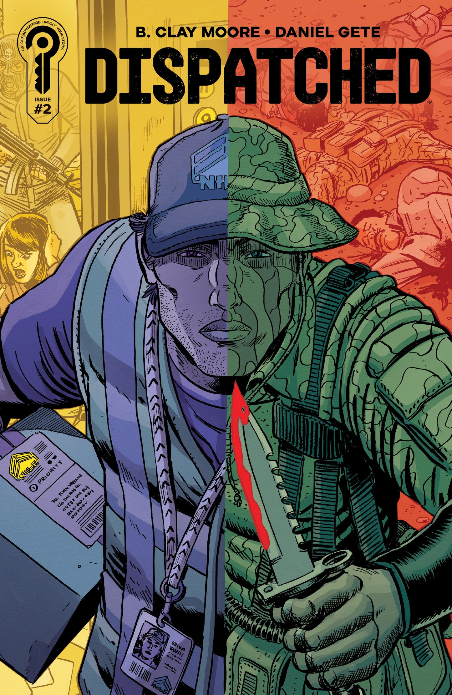 Dispatched #2 (Cover B David Lapham)