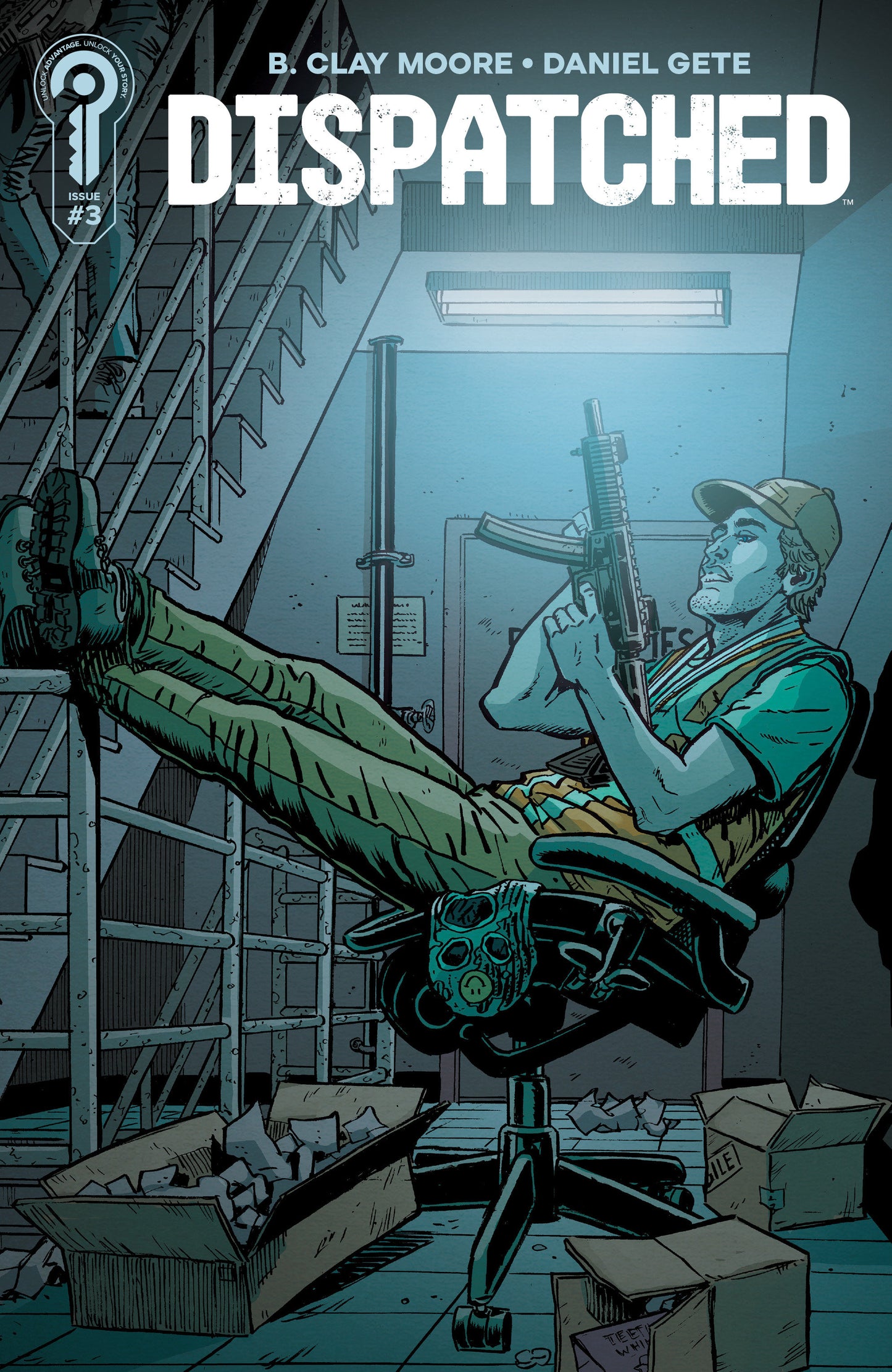 Dispatched #3 (Cover B David Lapham)