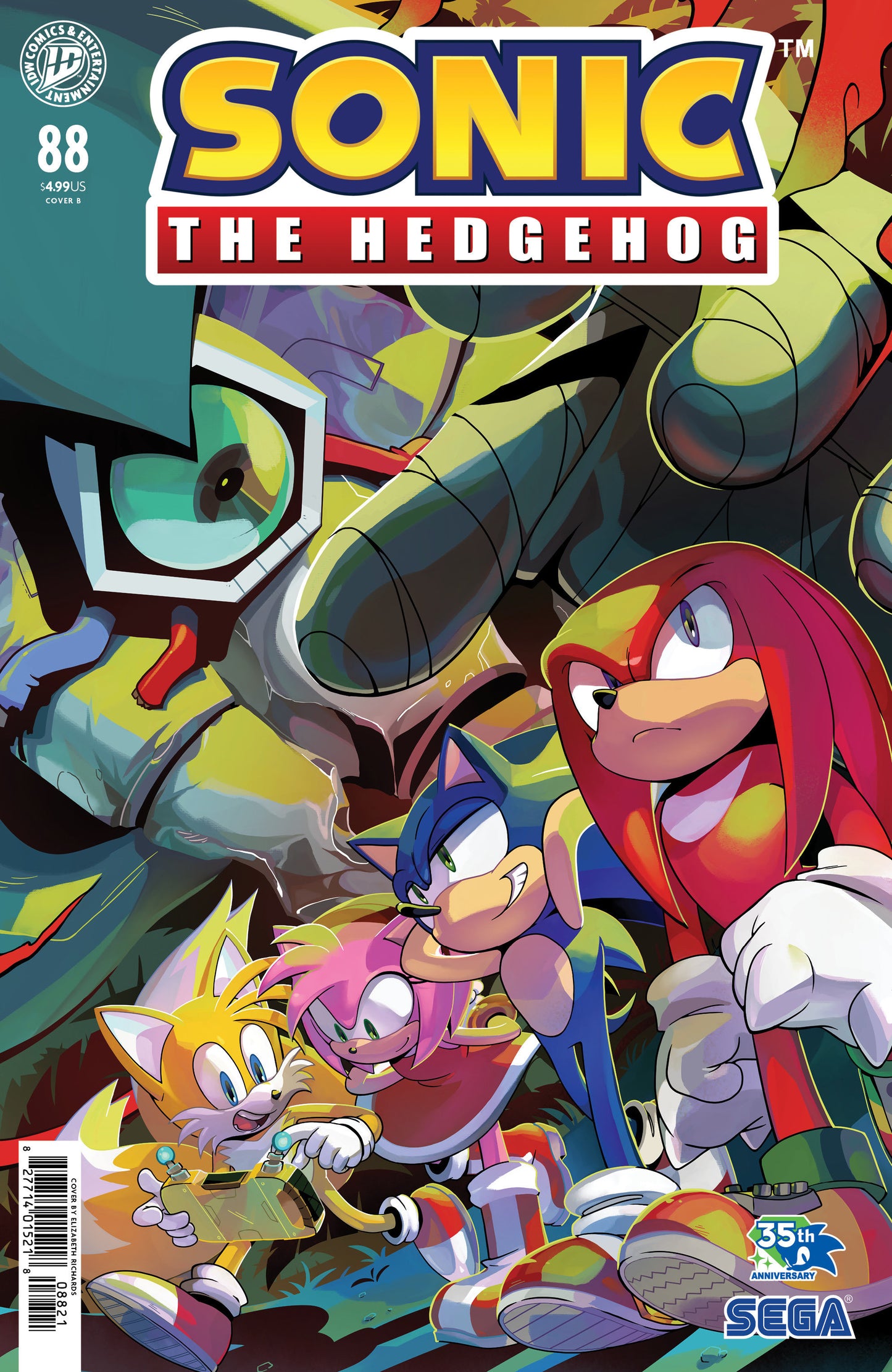 Sonic The Hedgehog #88 (Sonic the Hedgehog #88 Variant B (Richards))