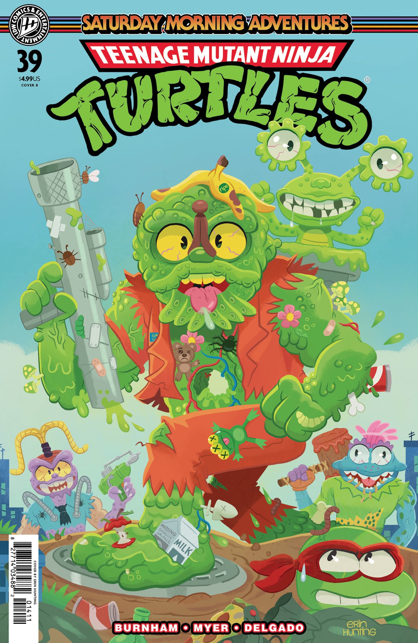 TMNT Saturday Morning Adventures II #39 (Teenage Mutant Ninja Turtles: Saturday Morning Adventures #39 Variant B (Hunting))