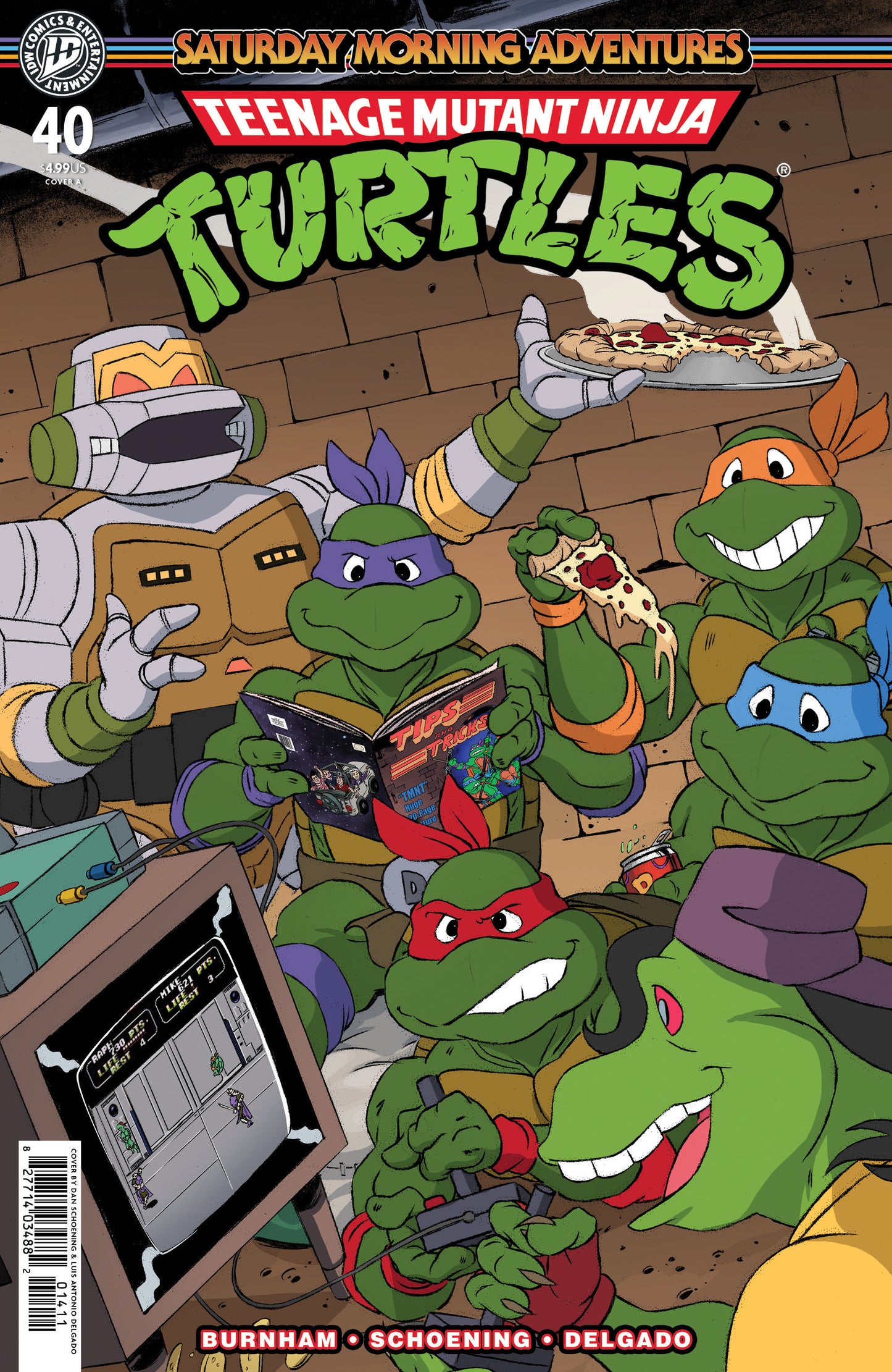 TMNT Saturday Morning Adventures II #40