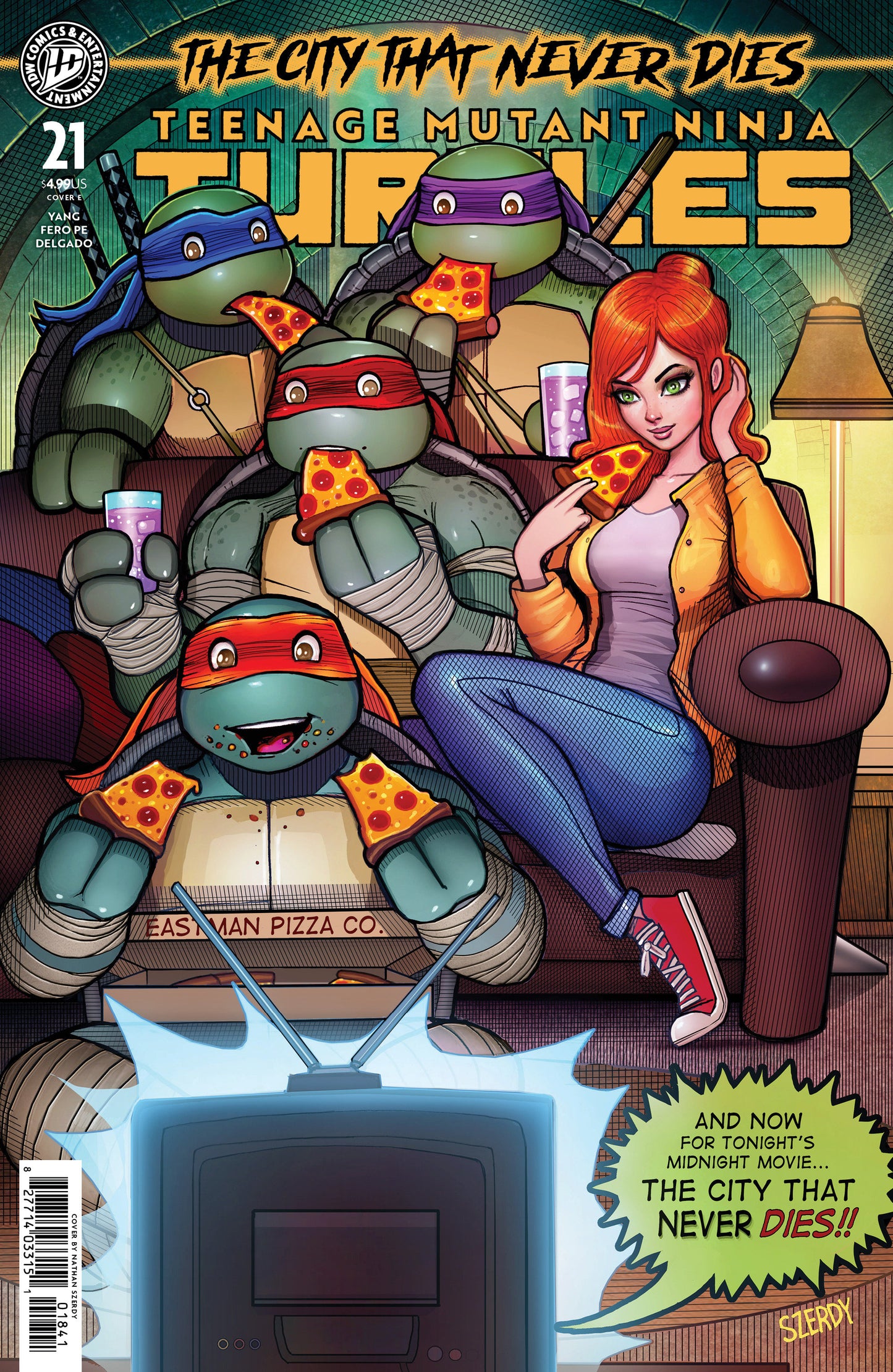 Teenage Mutant Ninja Turtles (2024) #21 (Teenage Mutant Ninja Turtles #21 Variant E (Szerdy))