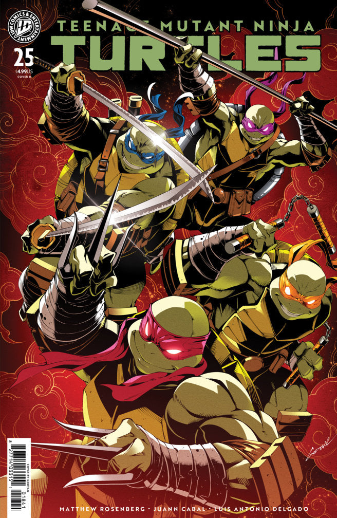 Teenage Mutant Ninja Turtles (2024) #25 (Teenage Mutant Ninja Turtles #25 Variant B (Godtail Cover Set))
