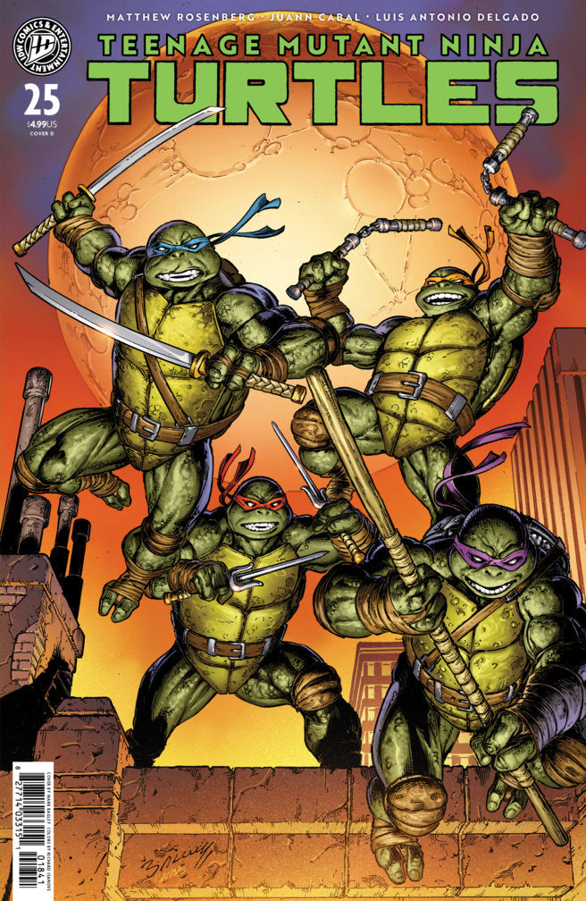 Teenage Mutant Ninja Turtles (2024) #25 (Teenage Mutant Ninja Turtles #25 Variant D (Bagley))