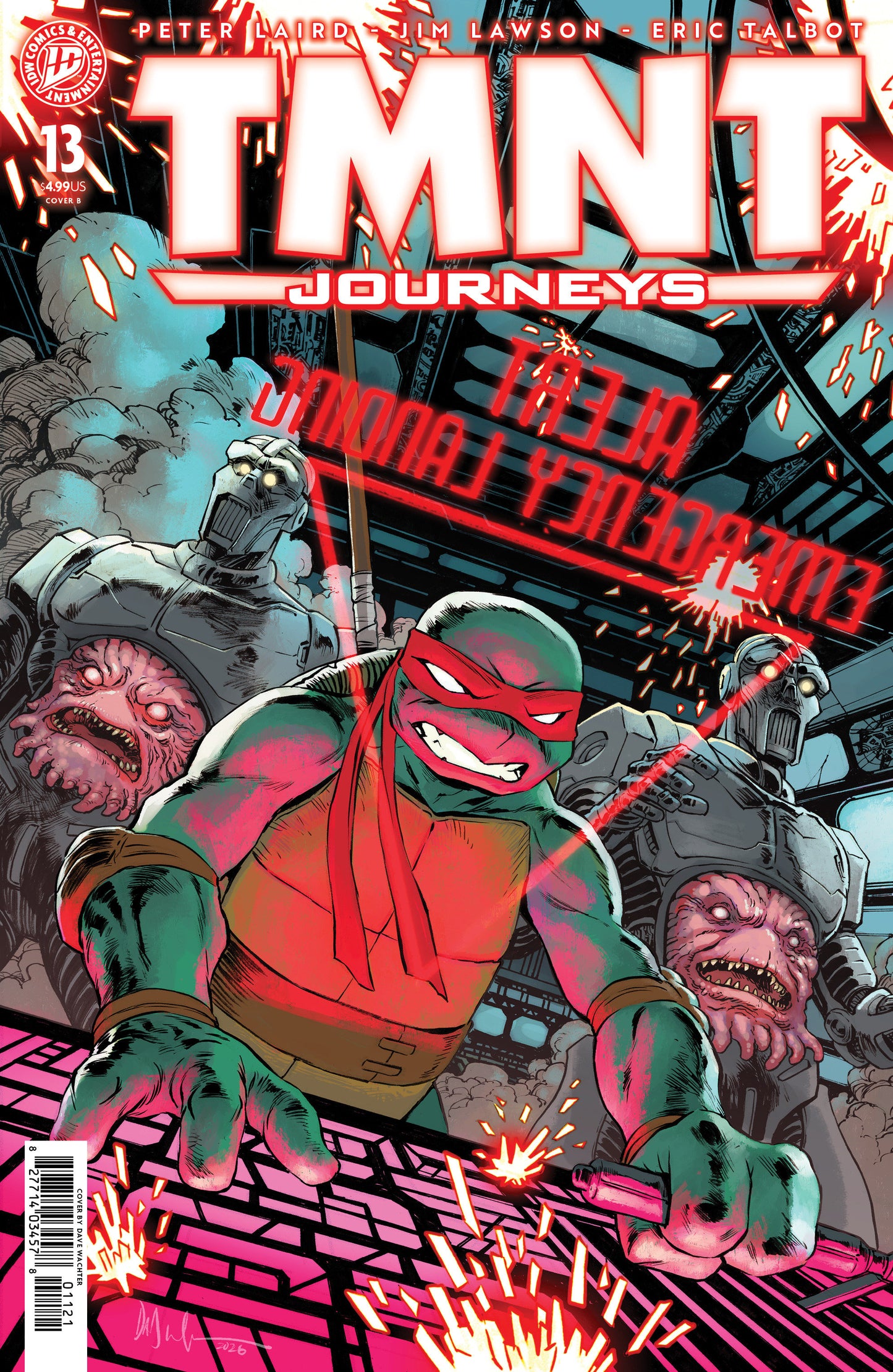 Teenage Mutant Ninja Turtles: Journeys #13 (TMNT: Journeys #13 Variant B (Wachter))