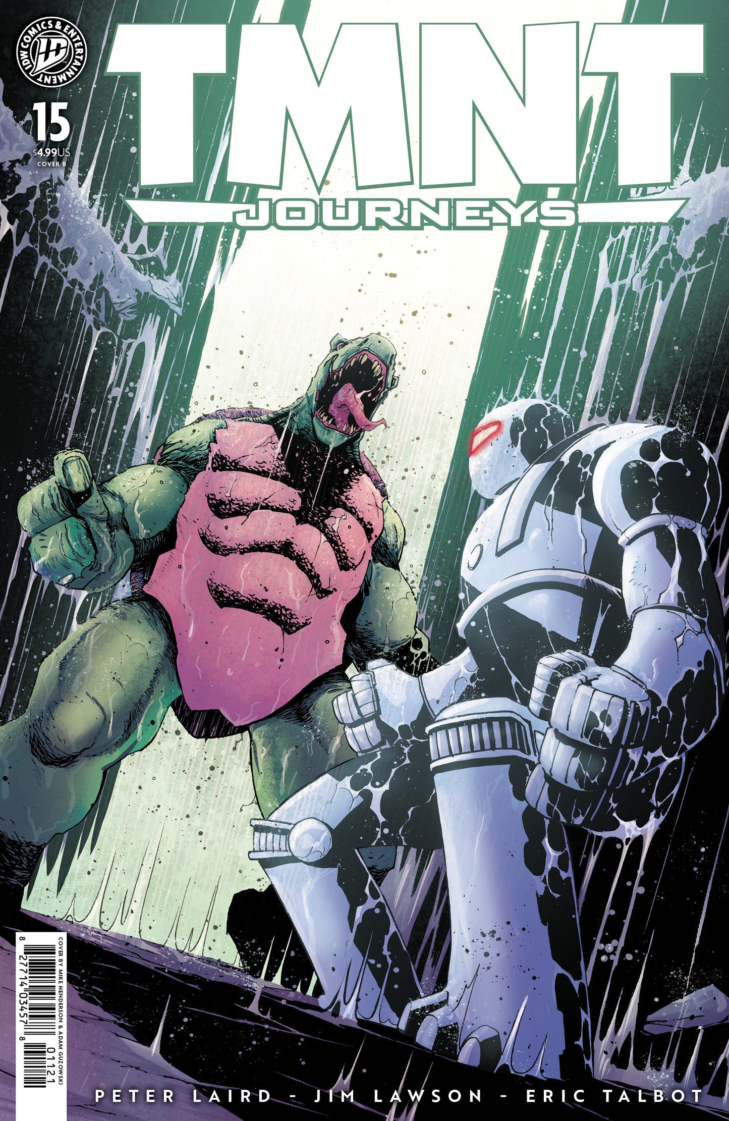 Teenage Mutant Ninja Turtles: Journeys #15 (TMNT: Journeys #15 Variant B (Henderson))