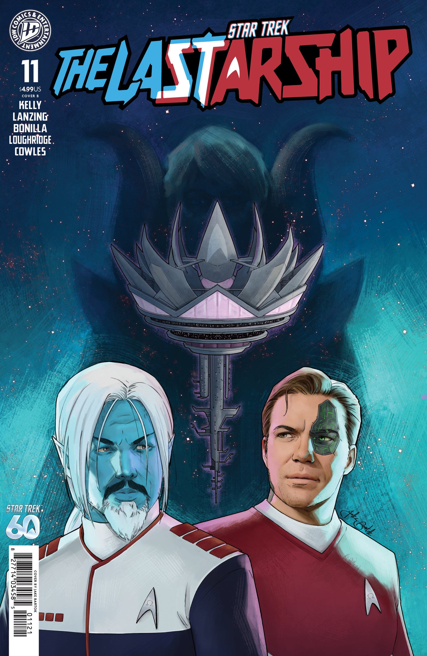 Star Trek: The Last Starship #11 (Variant B (Bartok))