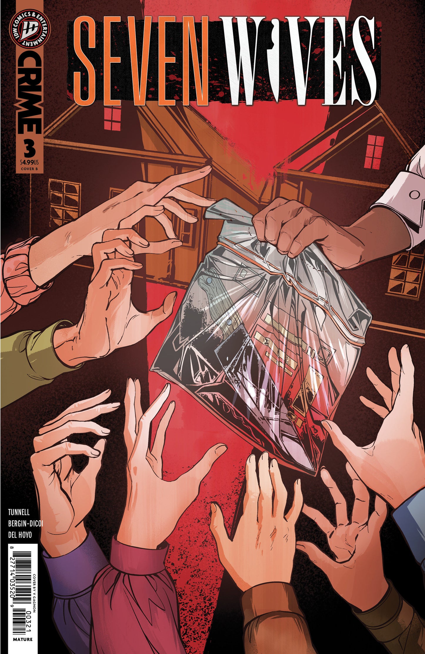 Seven Wives #3 (Variant B (Gagnon))