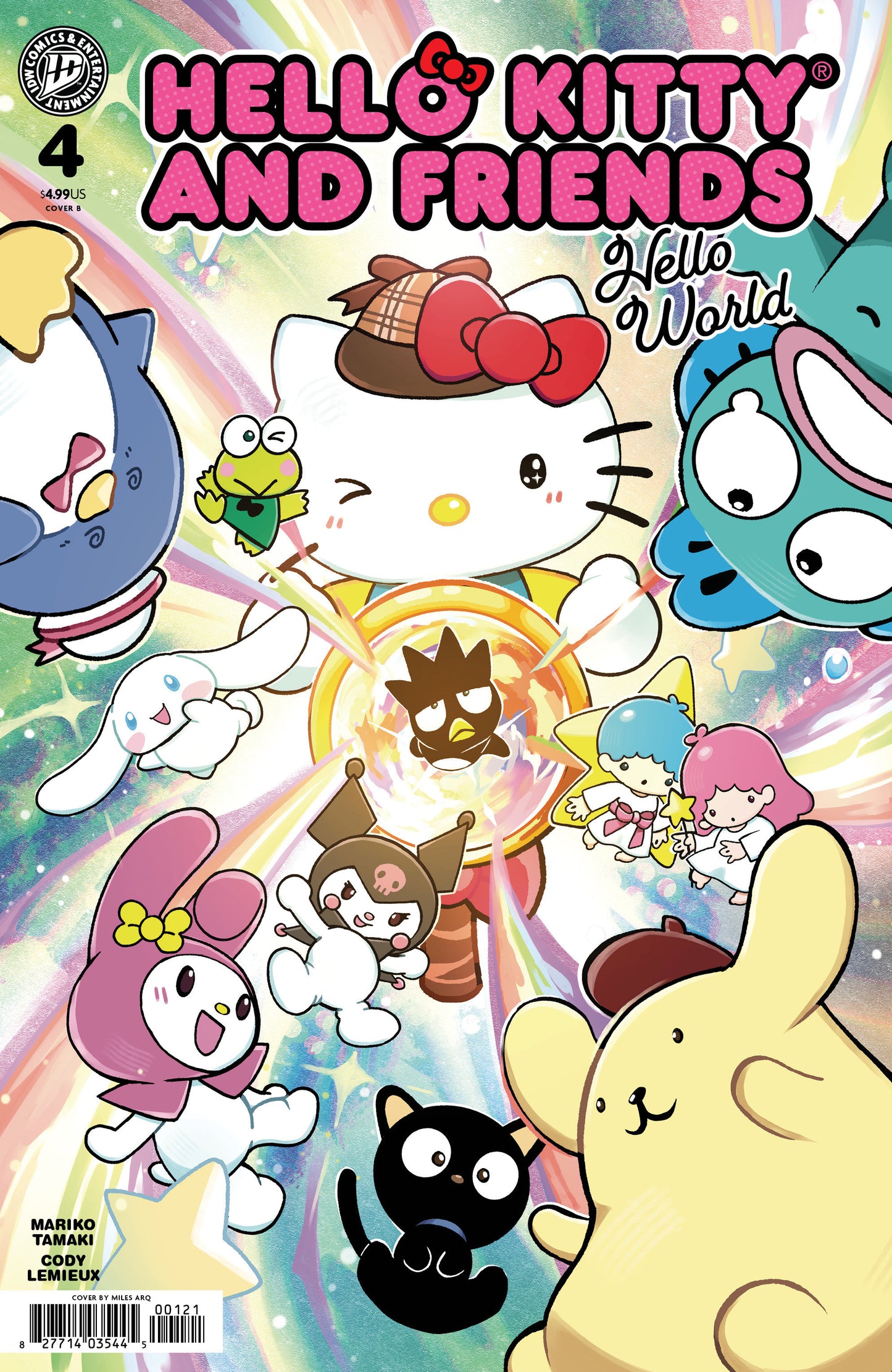 Hello Kitty: Hello World! #4 (Hello Kitty and Friends: Hello World! #4 Variant B (Arq))