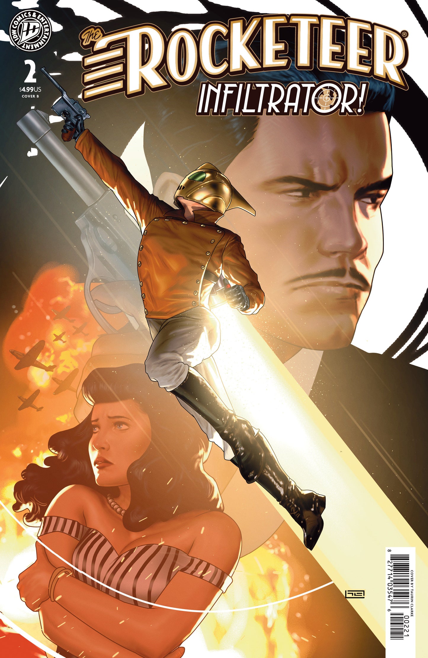 The Rocketeer: Infiltrator! #2 (Variant B (Clarke))