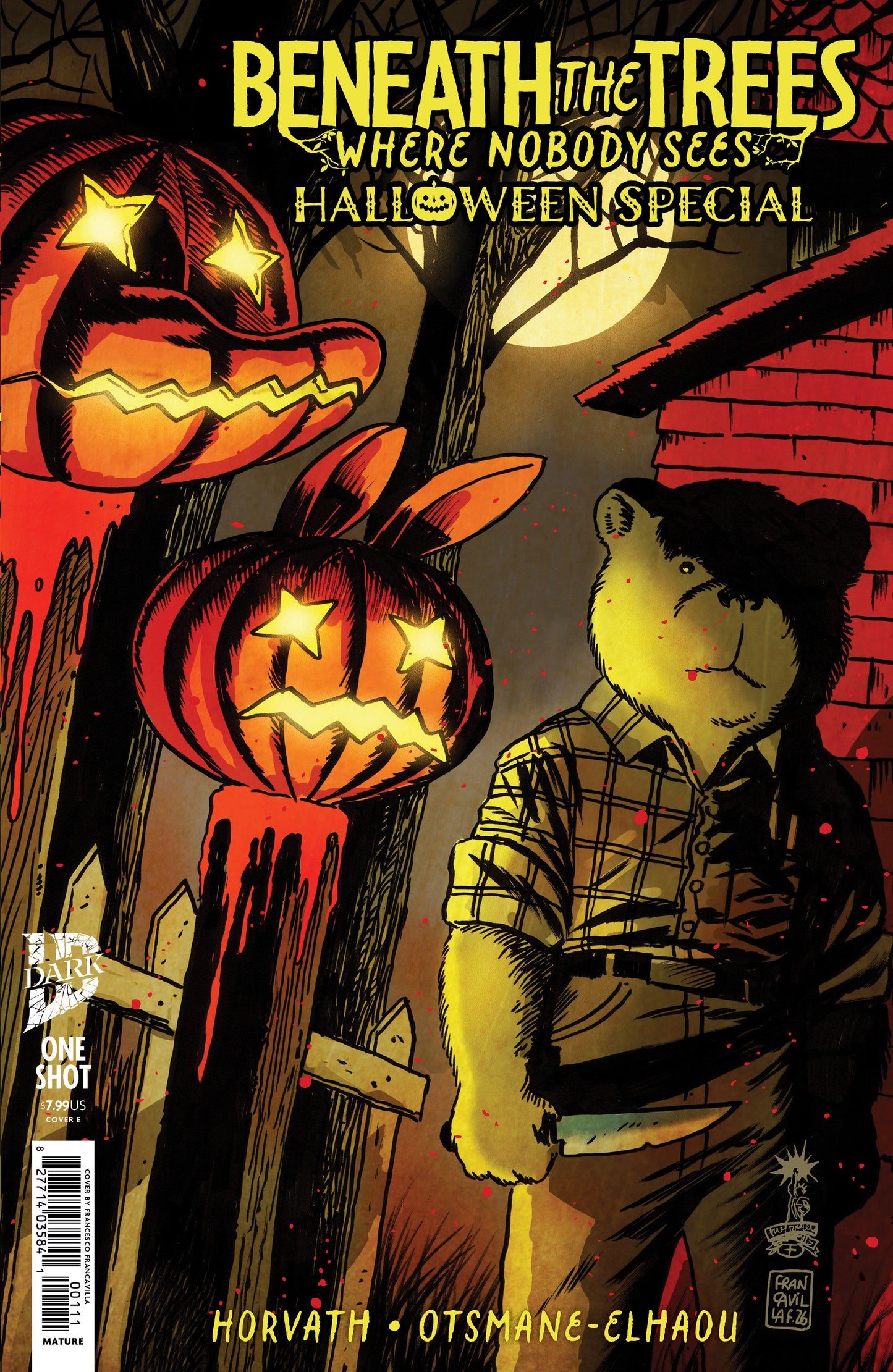 Beneath the Trees Where Nobody Sees Halloween Special Variant E (Francavilla IDW Goes Dark Variant) (Beneath the Trees Where Nobody Sees Halloween Special Variant E (Francavilla IDW Goes Dark Variant))